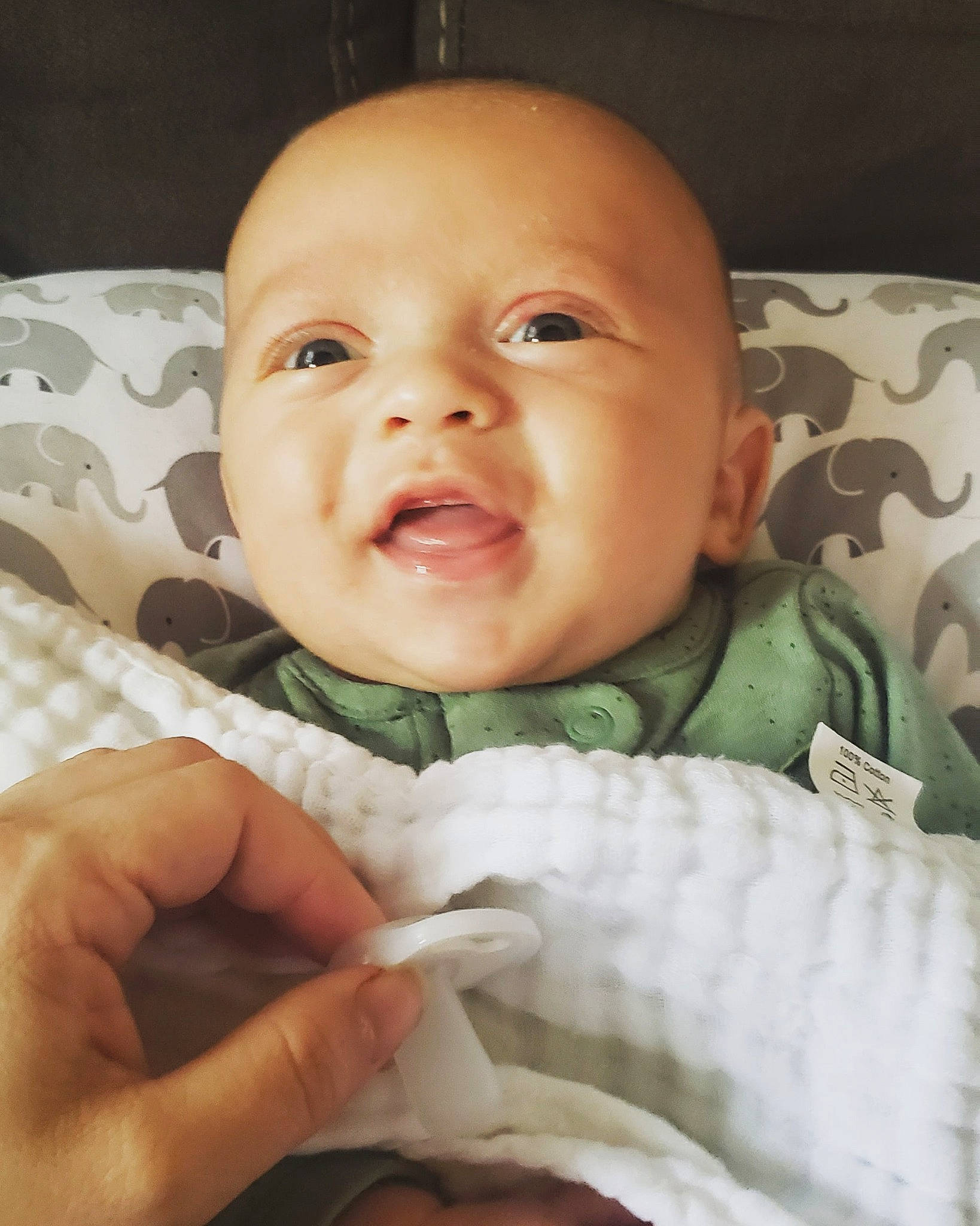 Luca joined the competition — help win amazing prizes! baby, baby_toddler_clothing, cheek, child, comfort, face, finger, gesture, hand, happy, linens, lip, nail, nose, person, skin, sleeve, smile, textile, thumb