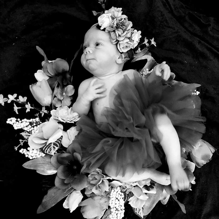 Odette joined the competition — help win amazing prizes! art, black_and_white, bouquet, cut_flowers, darkness, dress, event, flash_photography, flower, flower_arranging, happy, headgear, headpiece, jewellery, monochrome, monochrome_photography, petal, plant, style, toy