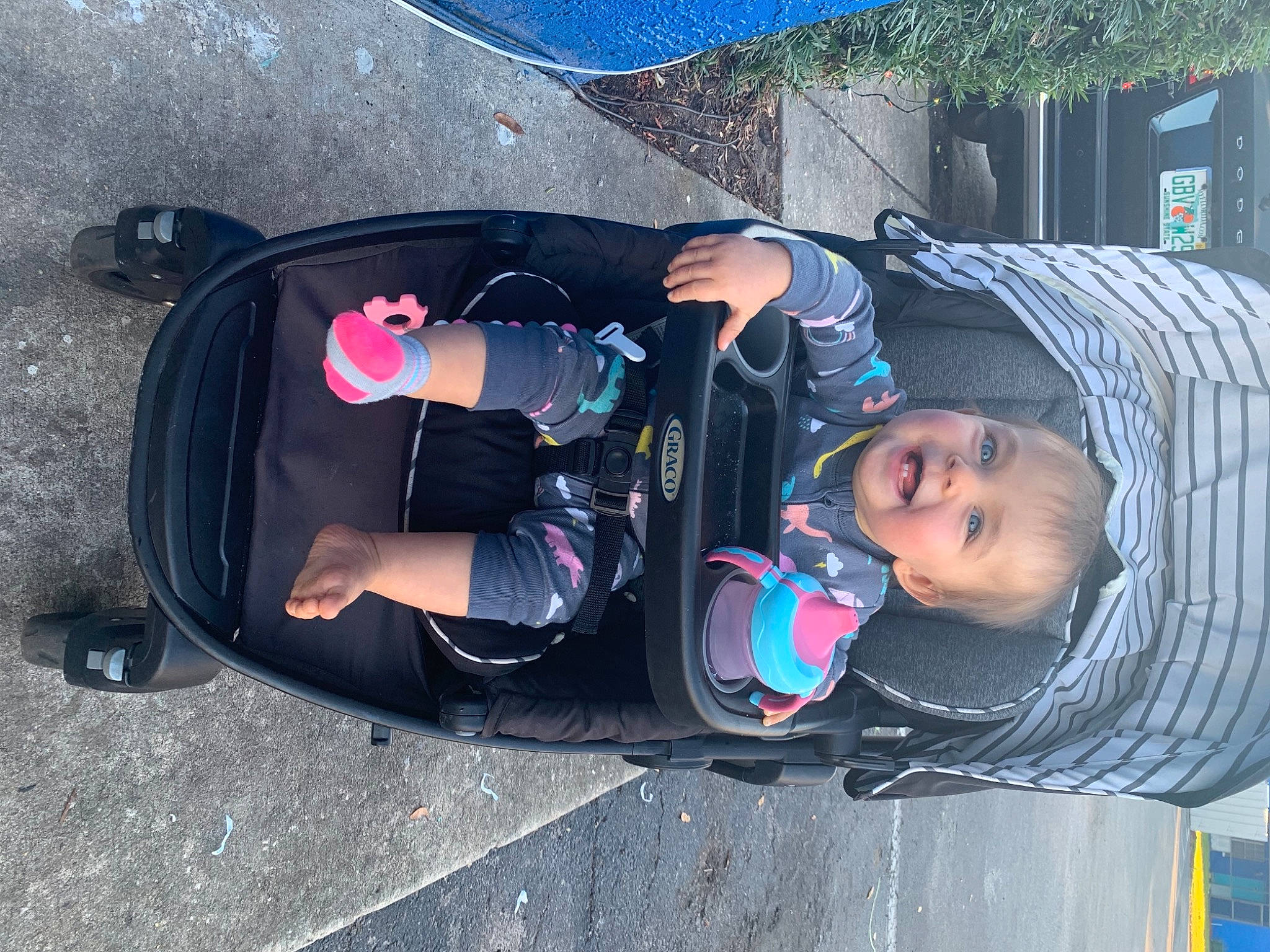 Lauryn joined the competition — help win amazing prizes! baby, baby_carriage, baby_products, baby_toddler_clothing, comfort, outdoor_shoe, person, product, shoe, toddler, walking_shoe
