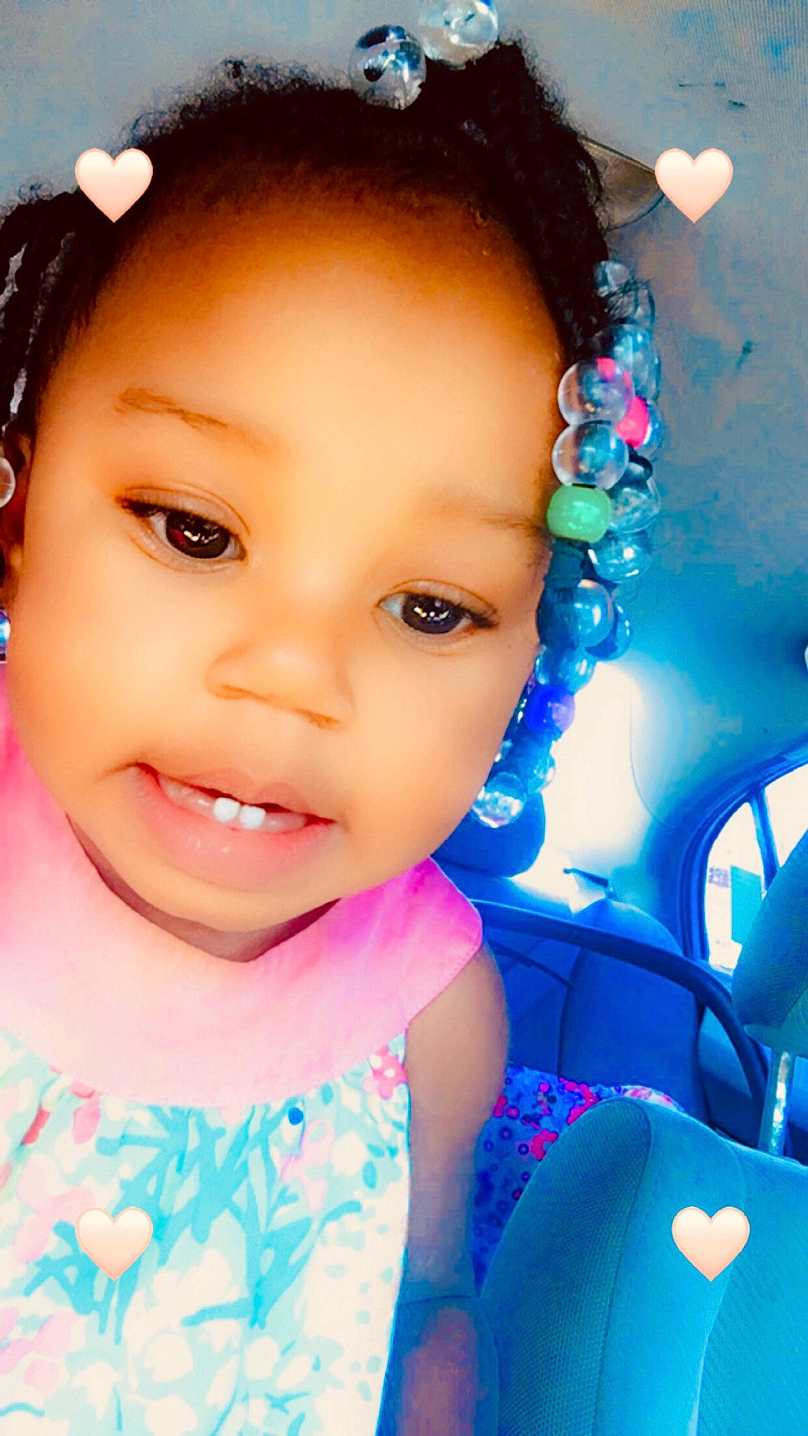 Unity is registered to the contest to win money with this photo: azure, blue, cheek, chin, cool, eye, eyebrow, eyelash, flash_photography, forehead, hair, hairstyle, happy, head, iris, lip, nose, person, pink, skin