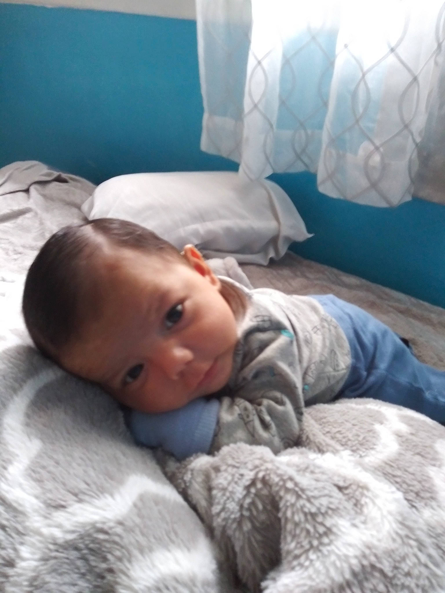 Amaziah joined the competition — help win amazing prizes! baby, bedtime, child, comfort, furniture, person, product, room, skin, toddler