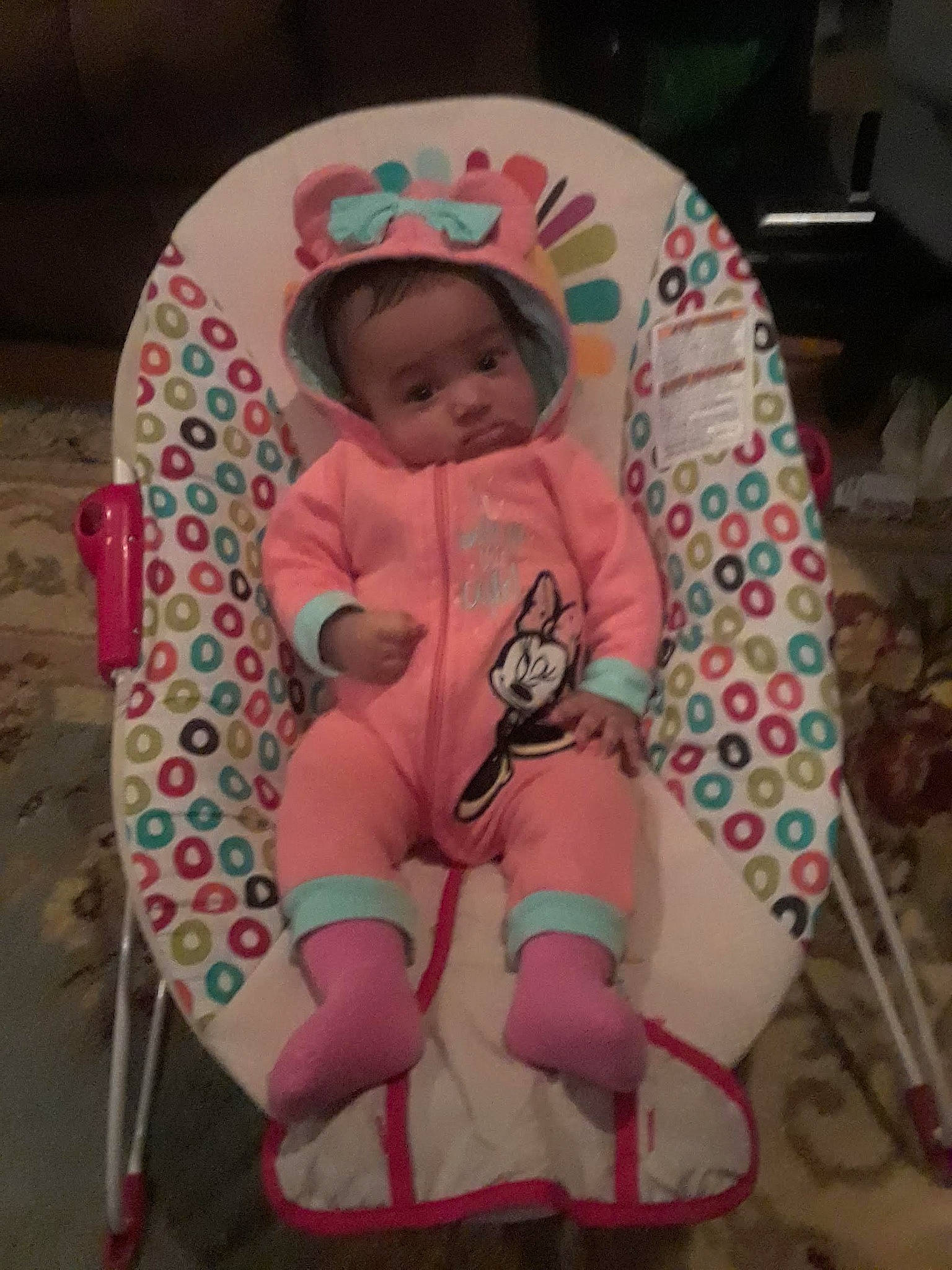 Harmony is registered to the contest to win money with this photo: baby, child, person, pink, toddler