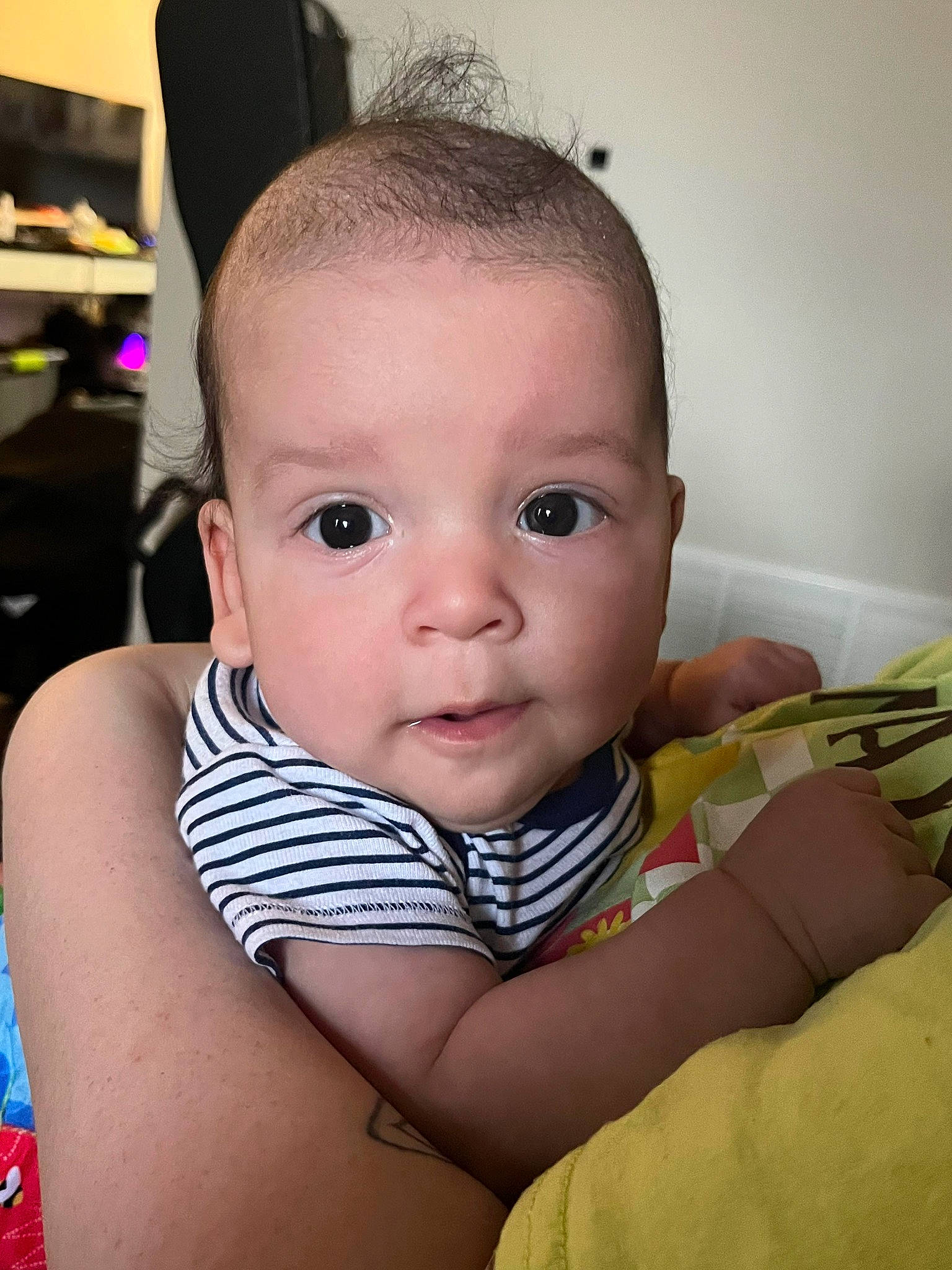 Leo joined the competition — help win amazing prizes! baby, baby_toddler_clothing, cheek, chest, child, chin, comfort, ear, eyebrow, eyelash, finger, flash_photography, happy, iris, lip, mammal, neck, nose, person, skin