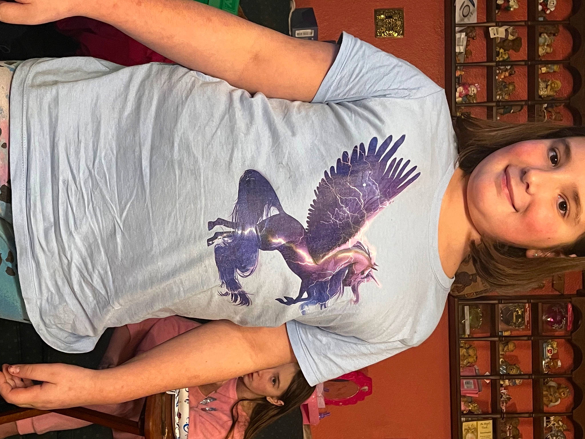 Autumn joined the competition — help win amazing prizes! arm, beak, bird, bird_of_prey, child, elbow, falconiformes, feather, fun, hand, headwear, human_leg, joy, organ, owl, pattern, person, room, smile, snapshot