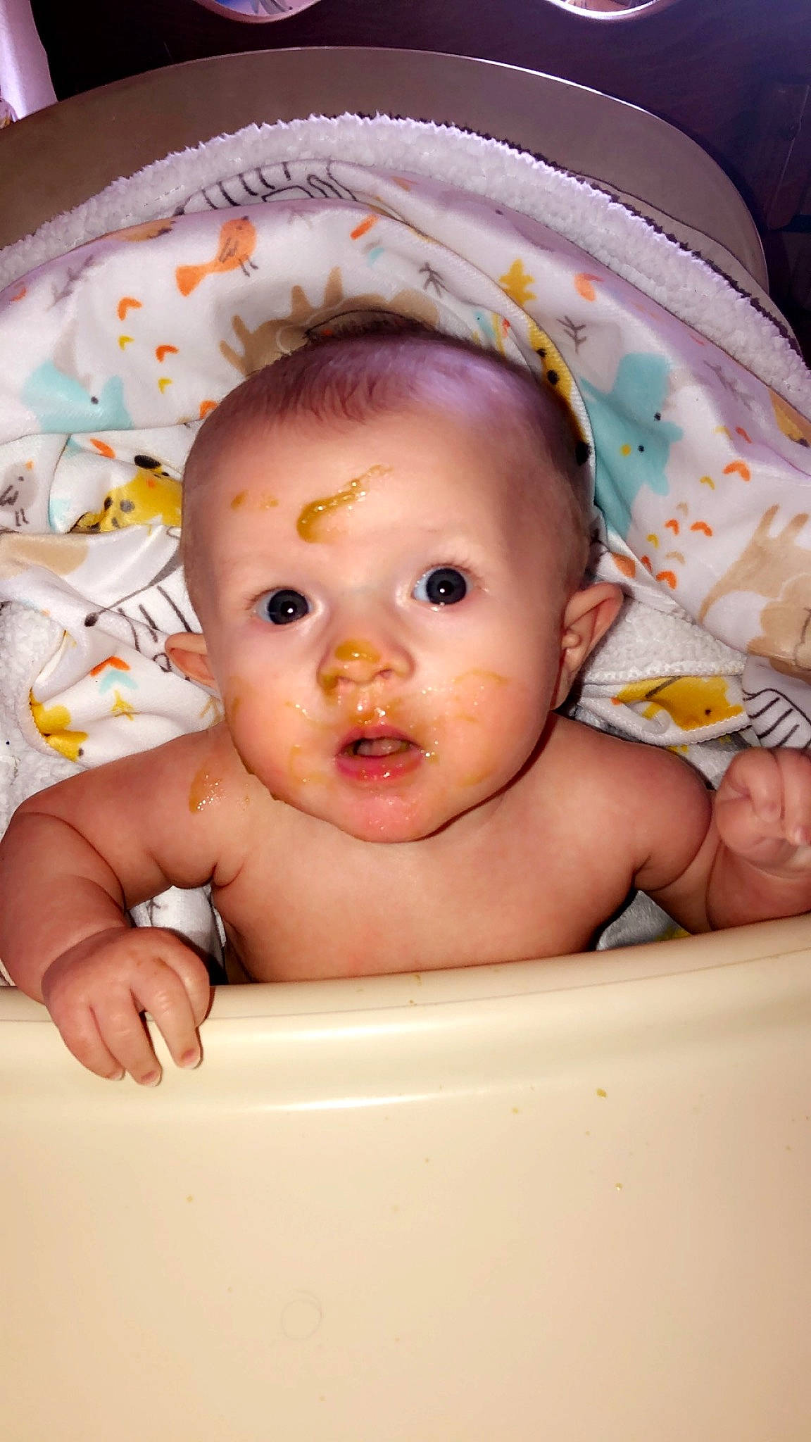 Caysen is registered to the contest to win money with this photo: baby, baby_products, cheek, child, eye, face, head, iris, lip, mouth, nose, person, product, skin, smile, toddler