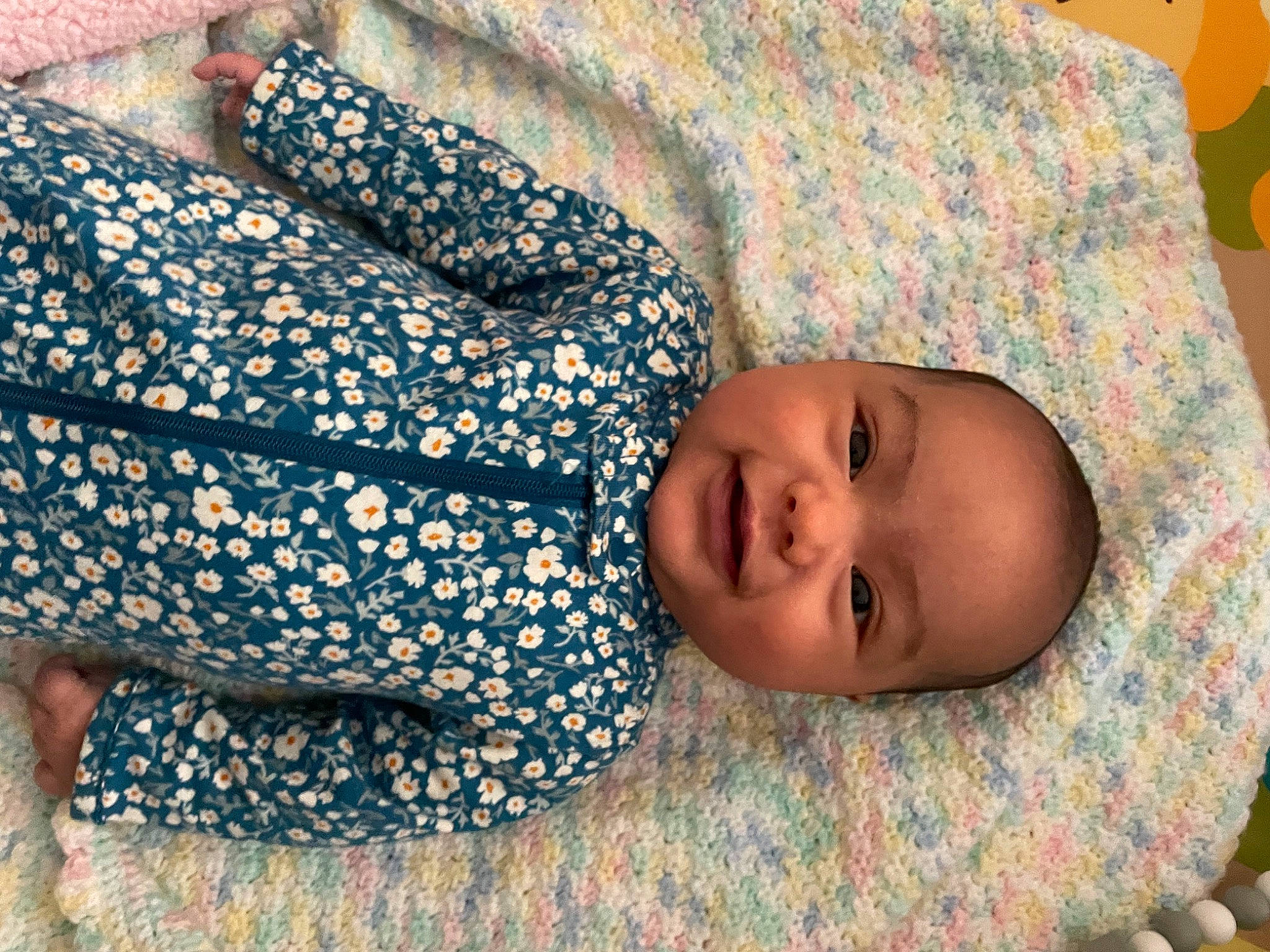 Emiliana is registered to the contest to win money with this photo: baby, baby_products, baby_safety, baby_toddler_clothing, bedding, bedtime, cheek, child, comfort, happy, linens, nap, pattern, person, sleep, sleeve, smile, textile, toddler, tree