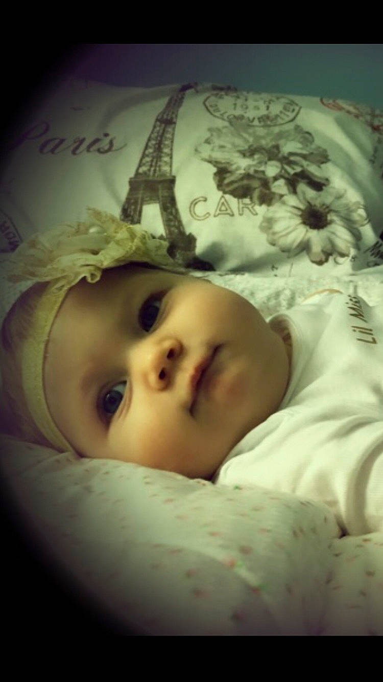 Brielle is registered to the contest to win money with this photo: baby, baby_toddler_clothing, cheek, child, cloud, comfort, eye, eyebrow, eyelash, flash_photography, fur, grass, happy, headwear, iris, linens, lip, mouth, nose, person