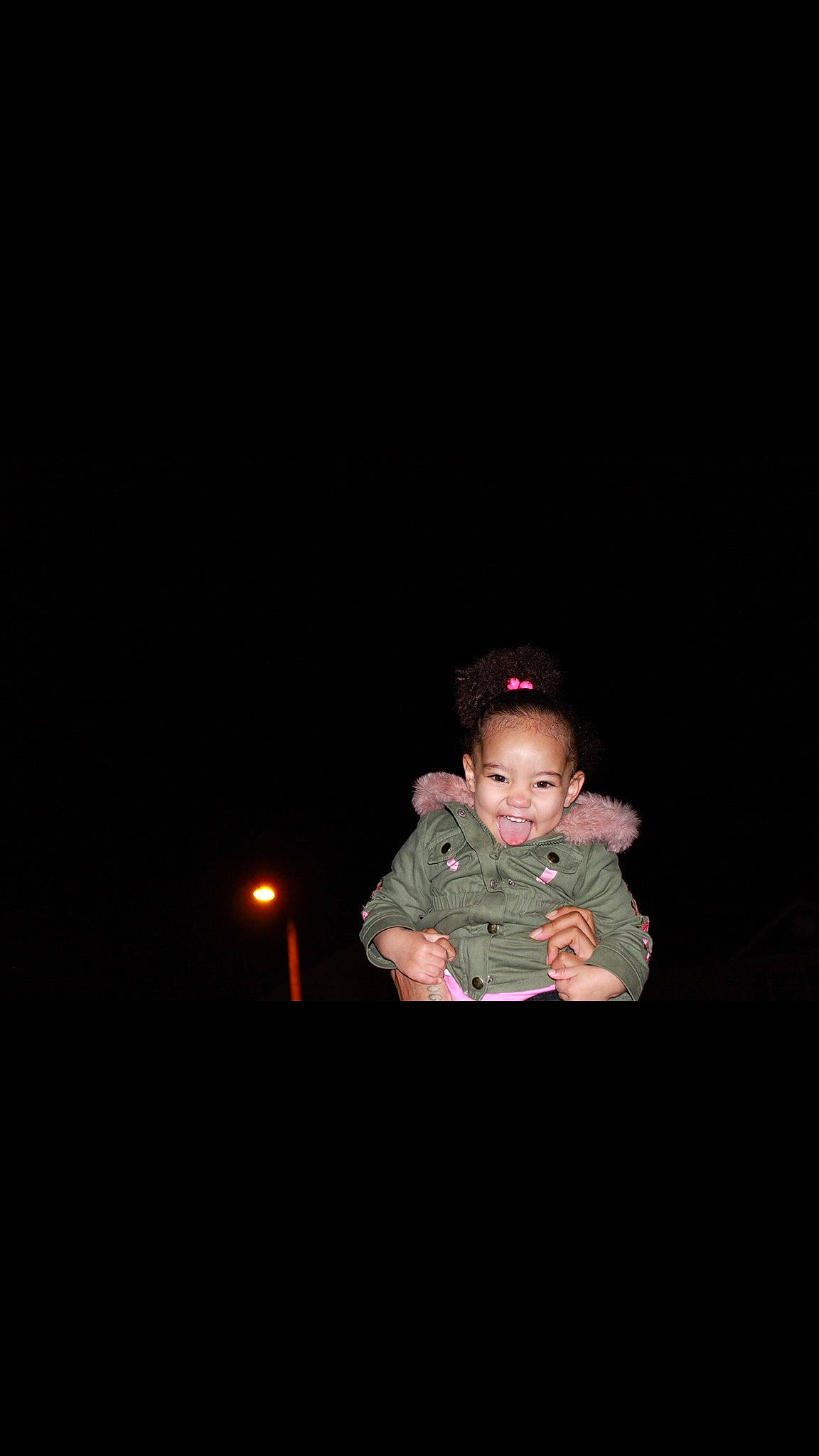 Lauryn joined the competition — help win amazing prizes! child, darkness, flash_photography, fun, night, person, photography, sitting