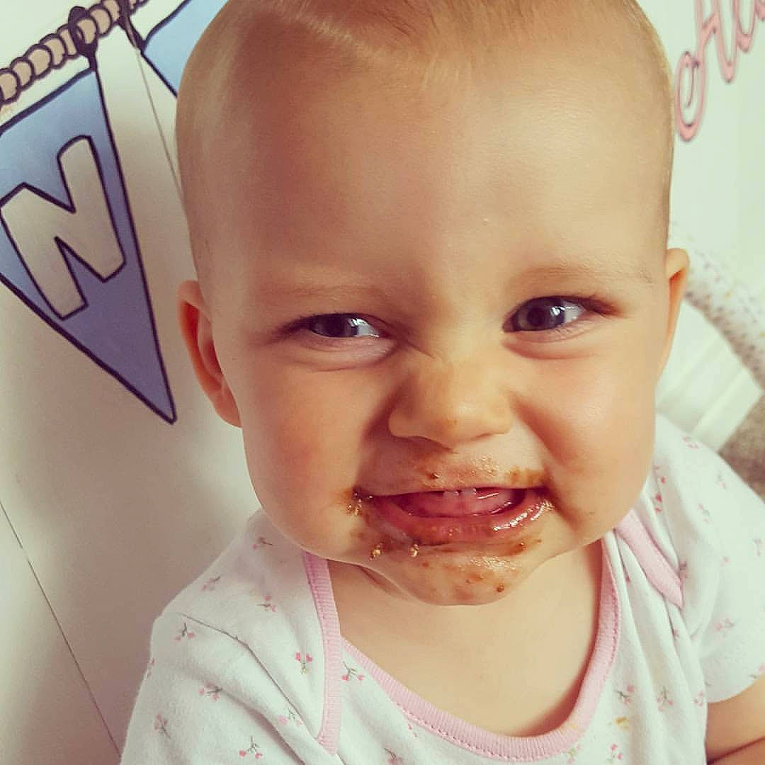 Alba joined the competition — help win amazing prizes! cheek, child, chin, close_up, ear, eyebrow, face, facial_expression, forehead, head, infant, jaw, joy, laughter, lip, mouth, nose, person, skin, smile