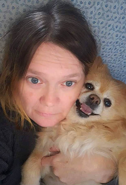 Fluffy is registered to the contest to win money with this photo: carnivore, companion_dog, dog, dog_breed, ear, eyelash, fawn, hair, happy, iris, lip, long_hair, mouth, nose, skin, smile, snout, spitz, toy_dog, whiskers