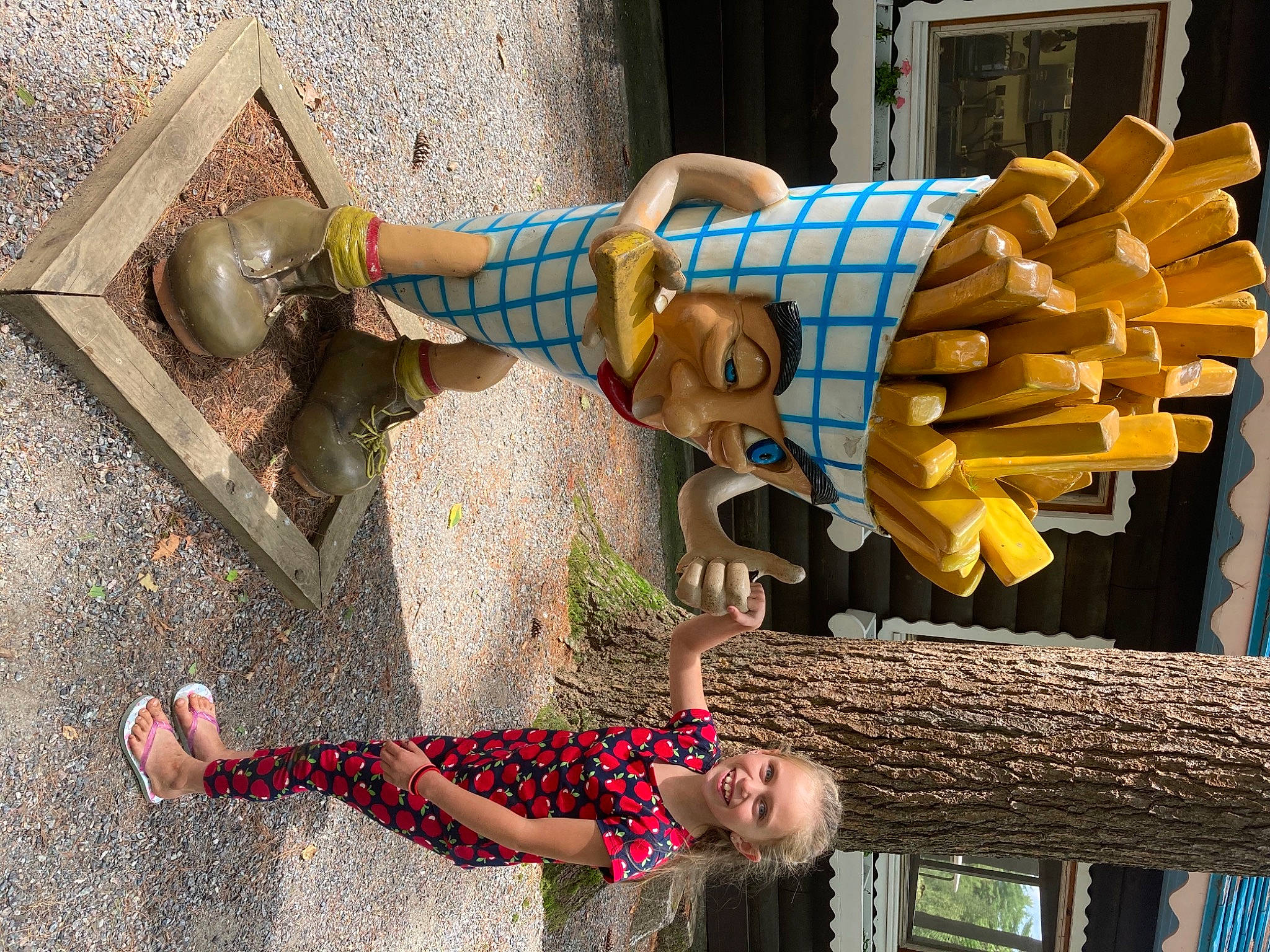 Ashlynn is registered to the contest to win money with this photo: art, concrete, finger, foot, fun, human_leg, joy, leisure, pattern, person, sandal, smile, street_fashion, sunglasses, thigh, thumb, toy, visual_arts, white, wood