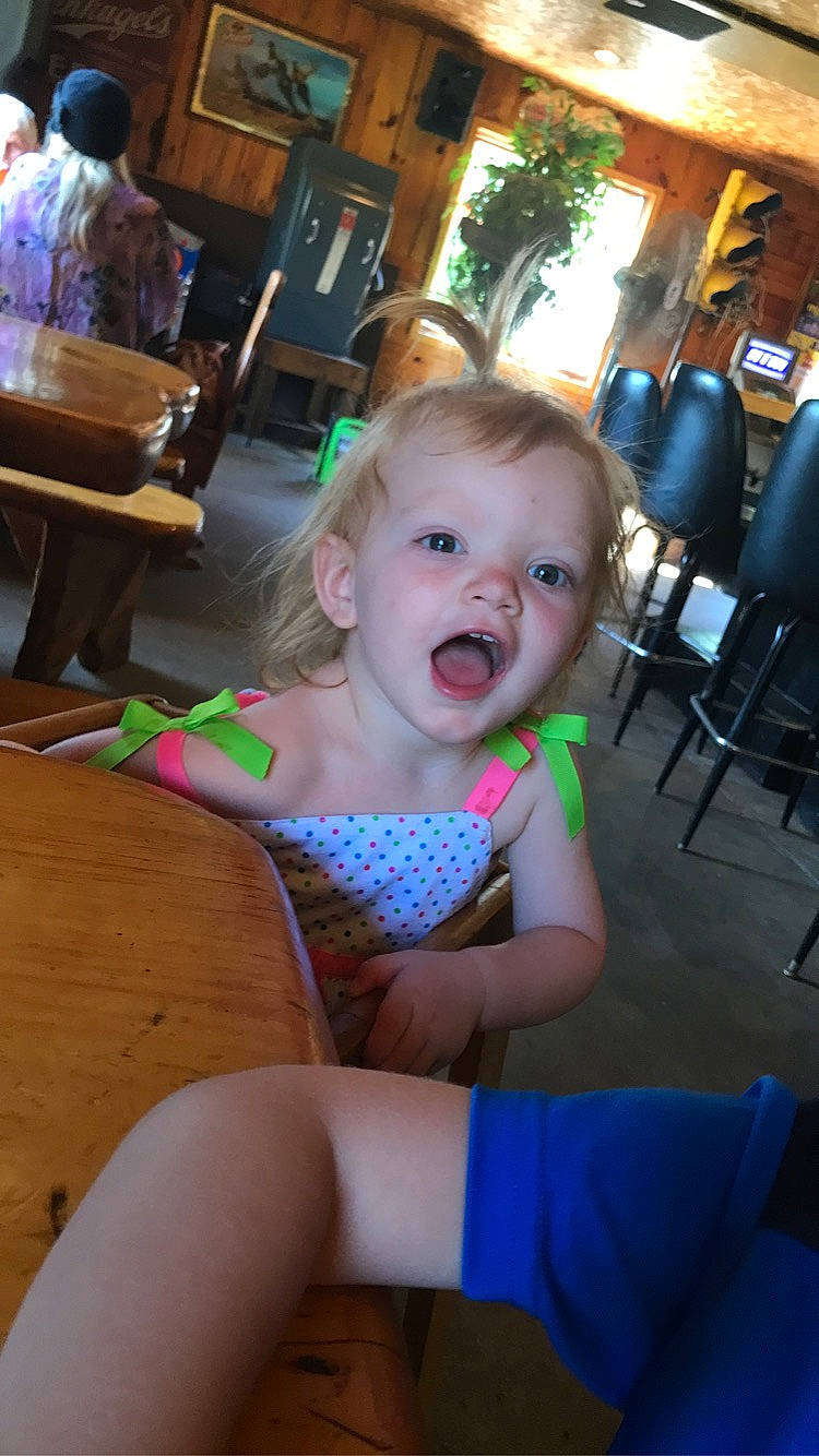 Novaleigh joined the competition — help win amazing prizes! baby, blond, chair, child, event, floor, flooring, fun, happy, houseplant, human_leg, iris, knee, leisure, person, plant, sitting, smile, thigh, toddler