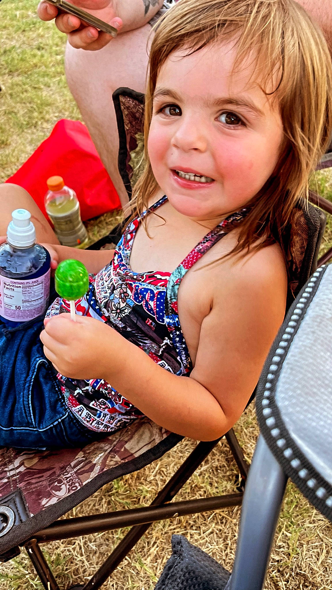 Mallory joined the competition — help win amazing prizes! beauty, blue, child, eye, face, fun, grass, green, hair, happy, head, iris, leisure, people_in_nature, person, pink, skin, smile, summer, toddler