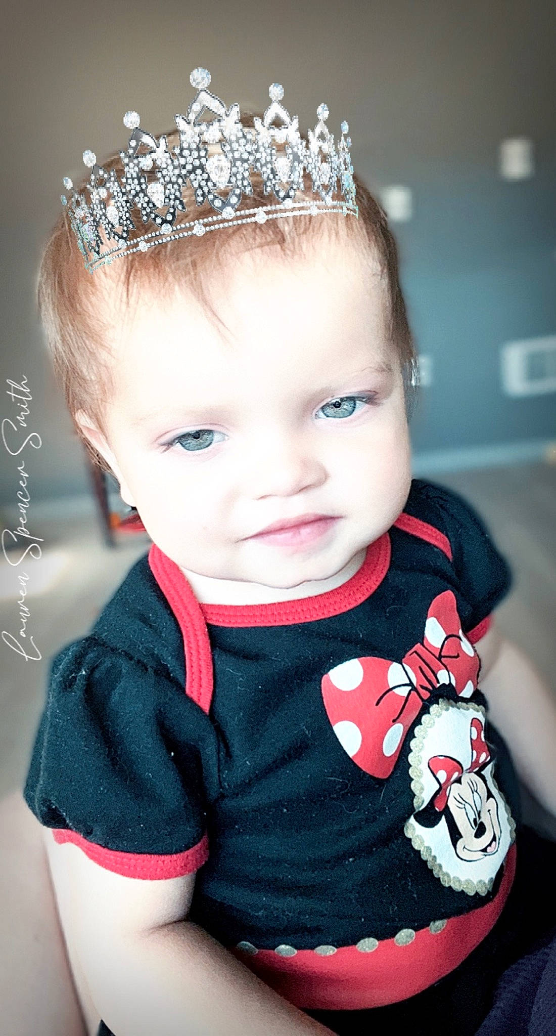 Raven joined the competition — help win amazing prizes! baby, baby_toddler_clothing, cheek, cool, dress, eyelash, flash_photography, hairstyle, happy, head, headgear, headpiece, lip, neck, organ, person, skin, sleeve, tiara, toddler