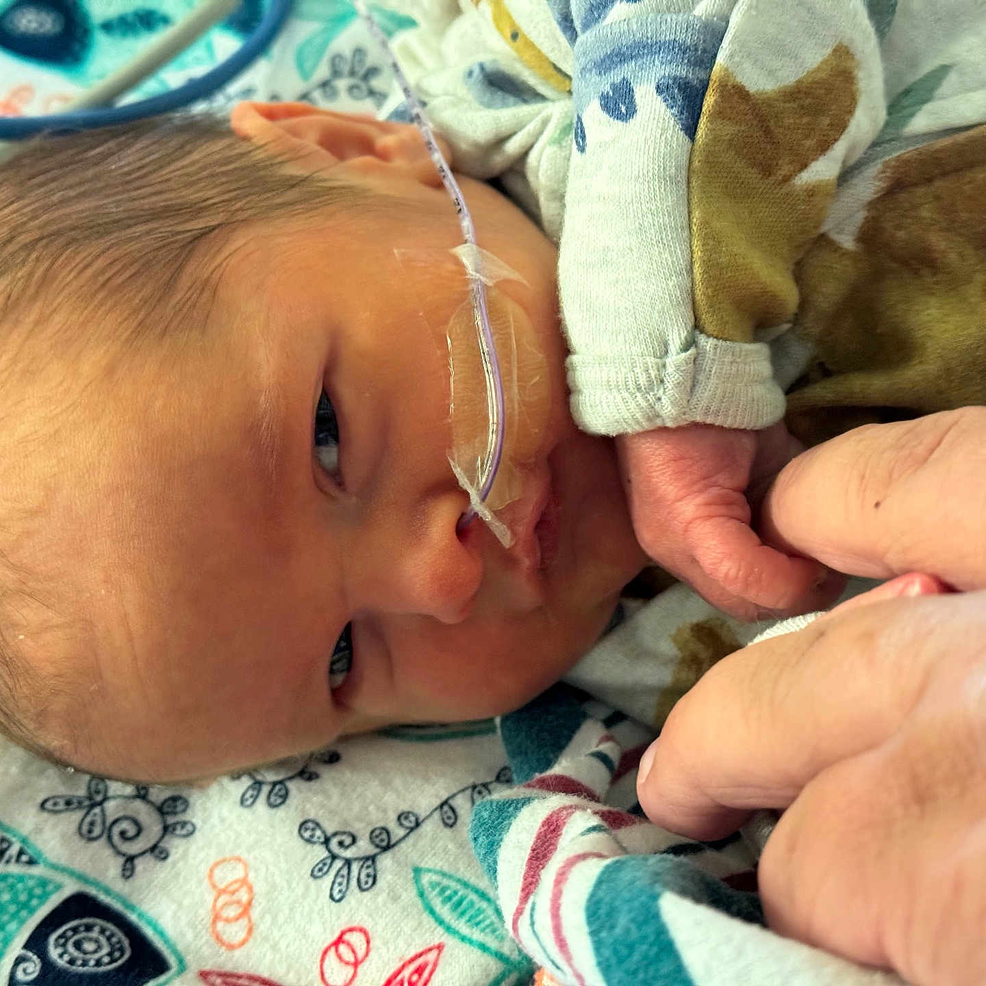 Isaiah is registered to the contest to win money with this photo: accessories, architecture, baby, blanket, bodypart, building, clothing, face, finger, glove, hand, head, hosiery, hospital, newborn, person, photography, portrait, quilt, sock