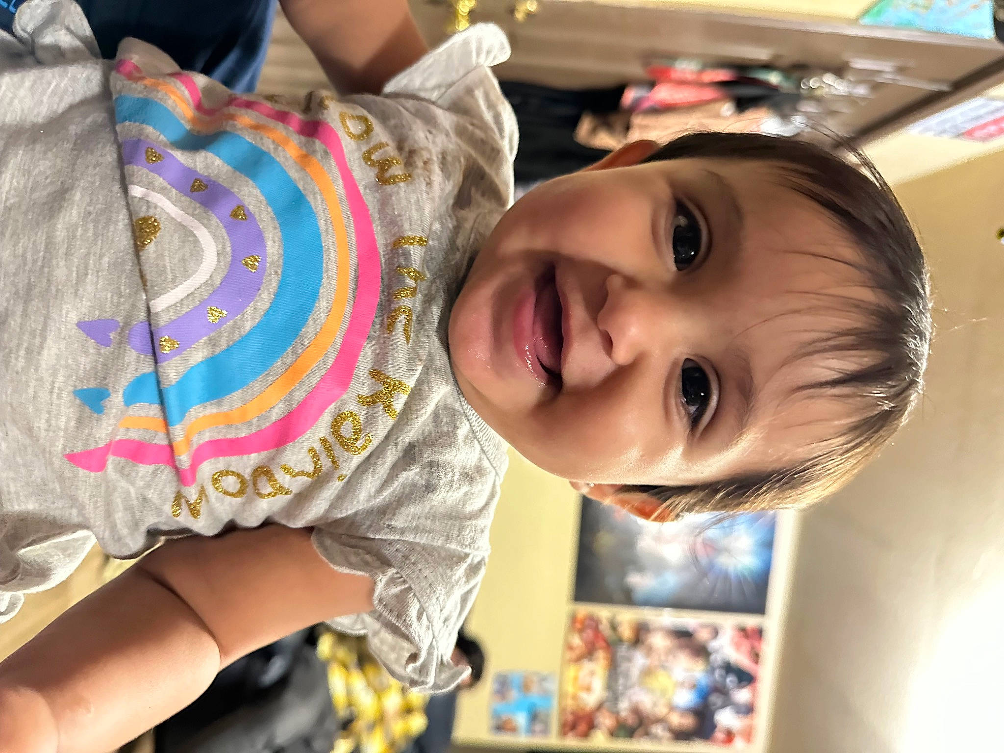 Erida joined the competition — help win amazing prizes! baby_laughing, cheek, child, eye, eyelash, fashion_accessory, fun, happy, human_leg, iris, joy, leisure, mouth, nose, pattern, person, room, skin, sleeve, smile