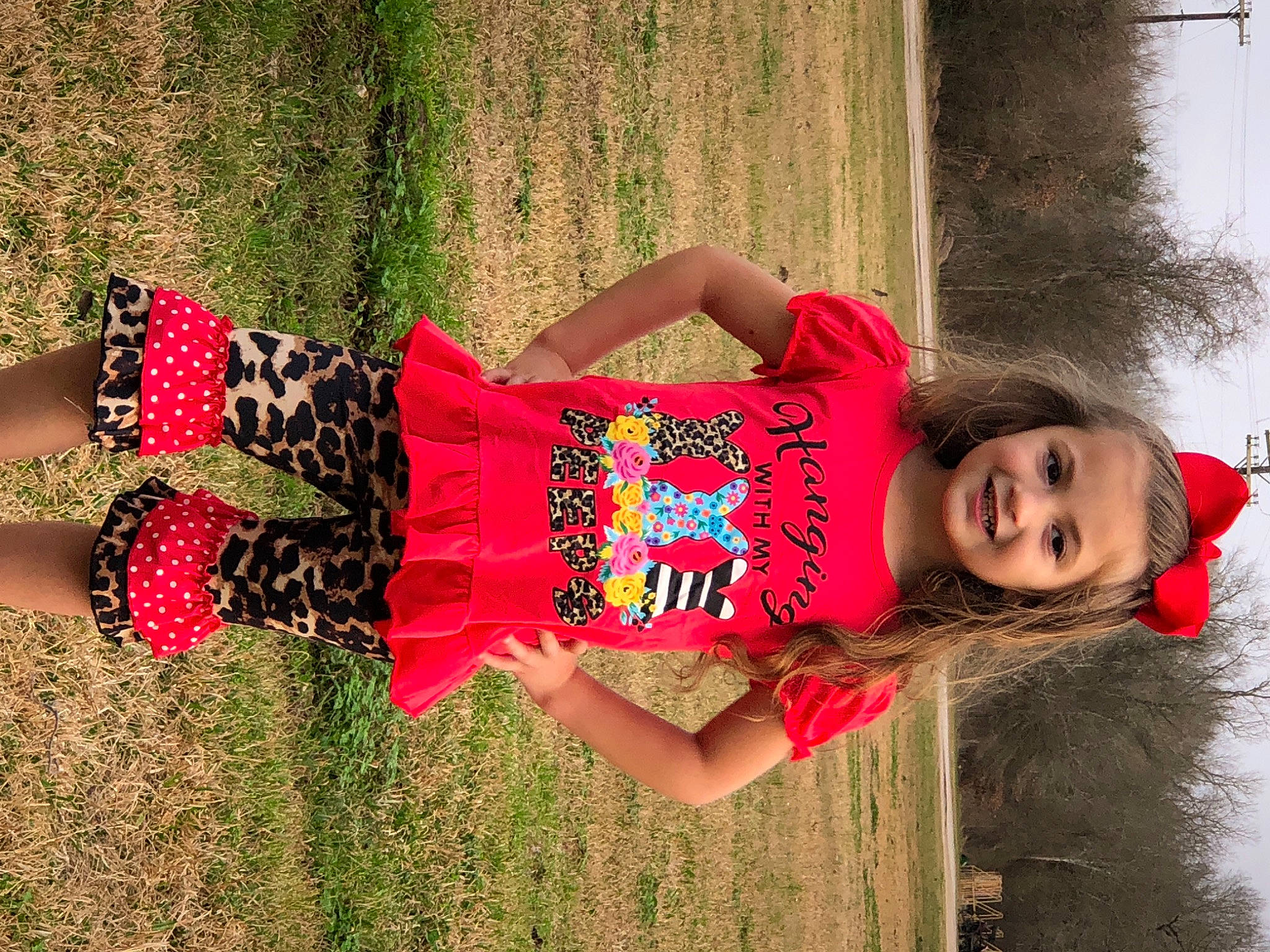 Kaydence joined the competition — help win amazing prizes! fun, grass, happy, human_leg, joint, joy, leg, long_hair, magenta, orange, people_in_nature, person, pink, red, sleeve, smile, street_fashion, textile, thigh, trunk