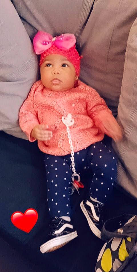 Mariam participe au concours pour gagner de l'argent avec cette photo : art, baby, baby_products, baby_toddler_clothing, cap, child, doll, face, head, headwear, knit_cap, magenta, pattern, person, pink, red, sleeve, textile, toddler, toy