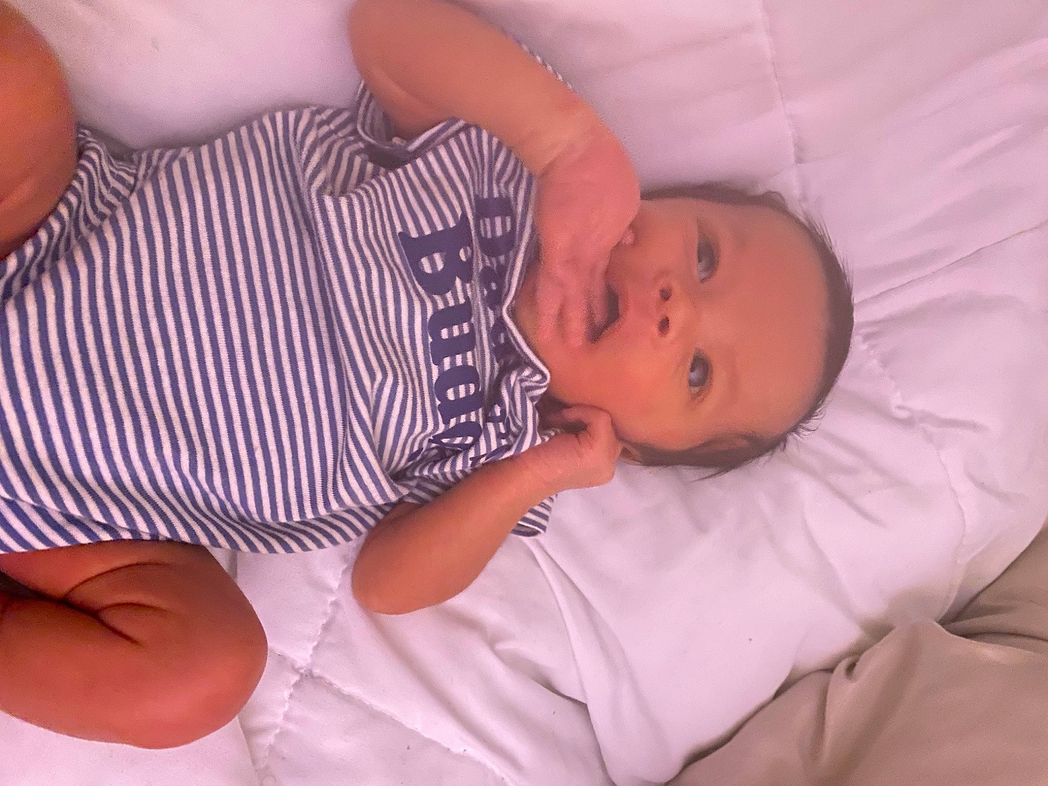 Maserati joined the competition — help win amazing prizes! arm, baby, baby_products, baby_toddler_clothing, cheek, child, comfort, eye, finger, human_body, iris, lip, mouth, nose, pattern, person, pink, product, skin, sleeve