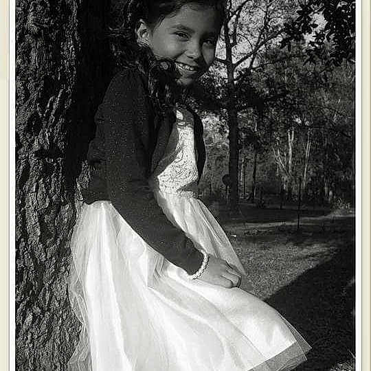 Alicia joined the competition — help win amazing prizes! black, black_and_white, child, child_model, dress, joy, lady, monochrome, monochrome_photography, person, photo_shoot, photograph, photography, portrait, retro_style, smile, snapshot, standing, stock_photography, tree