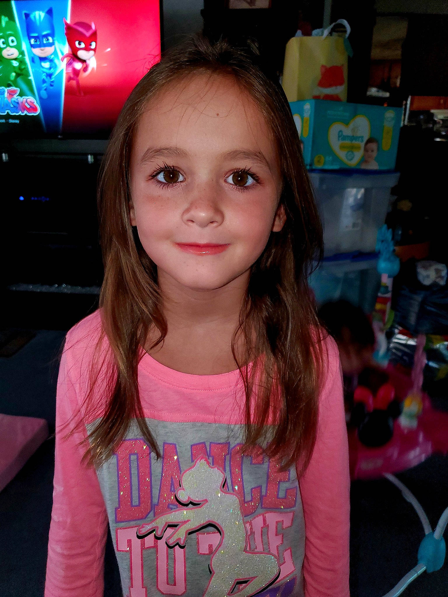 Ailana joined the competition — help win amazing prizes! cheek, chin, cool, eyebrow, eyelash, facial_expression, forehead, fun, hair, hairstyle, happy, head, iris, joy, nose, person, pink, skin, sleeve, smile