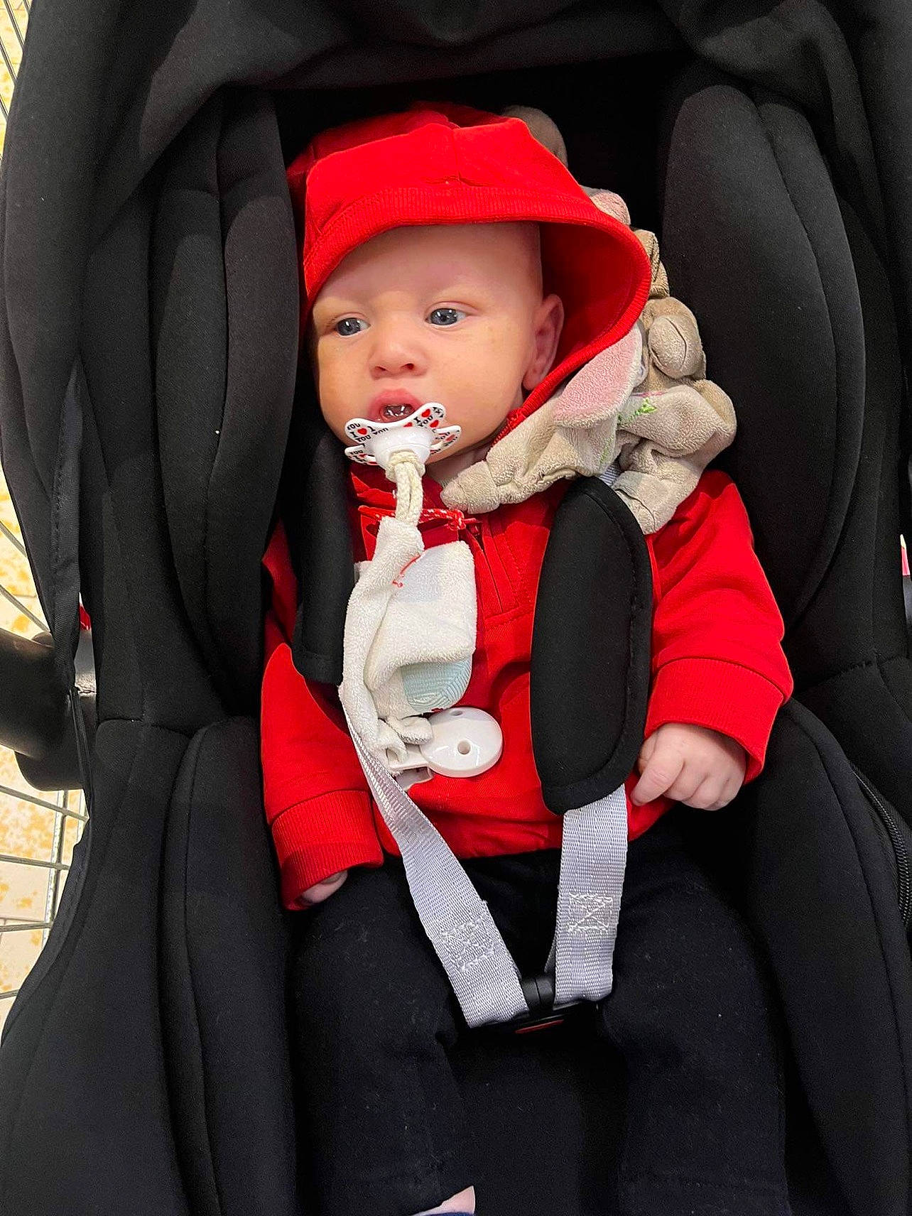 Lynao a rejoint le concours — aidez-le/la à gagner de superbes lots ! auto_part, baby, baby_carriage, baby_products, baby_safety, baby_toddler_clothing, bow_tie, car_seat, carmine, child, collar, comfort, fashion_accessory, formal_wear, fur, hat, headwear, outerwear, person, sleeve