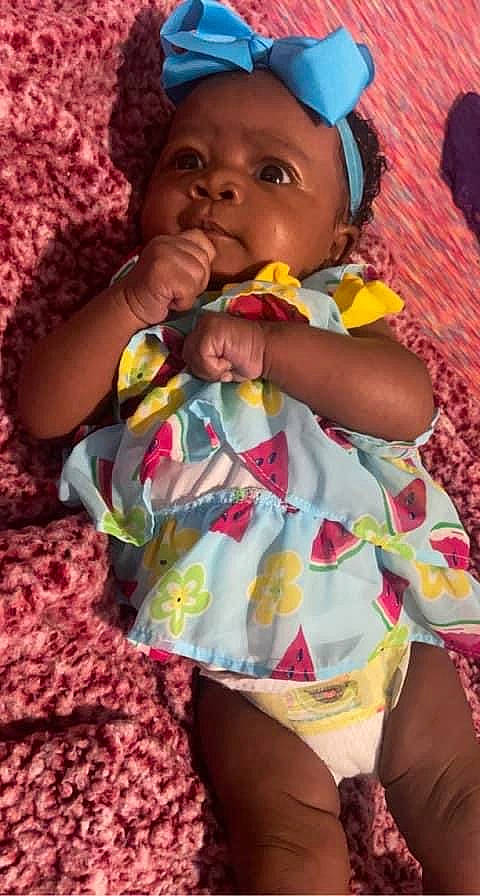 Fat Girl is registered to the contest to win money with this photo: baby, baby_toddler_clothing, cheek, child, eye, face, finger, fun, happy, iris, lip, mouth, nail, nose, people_in_nature, person, pink, skin, thigh, toddler