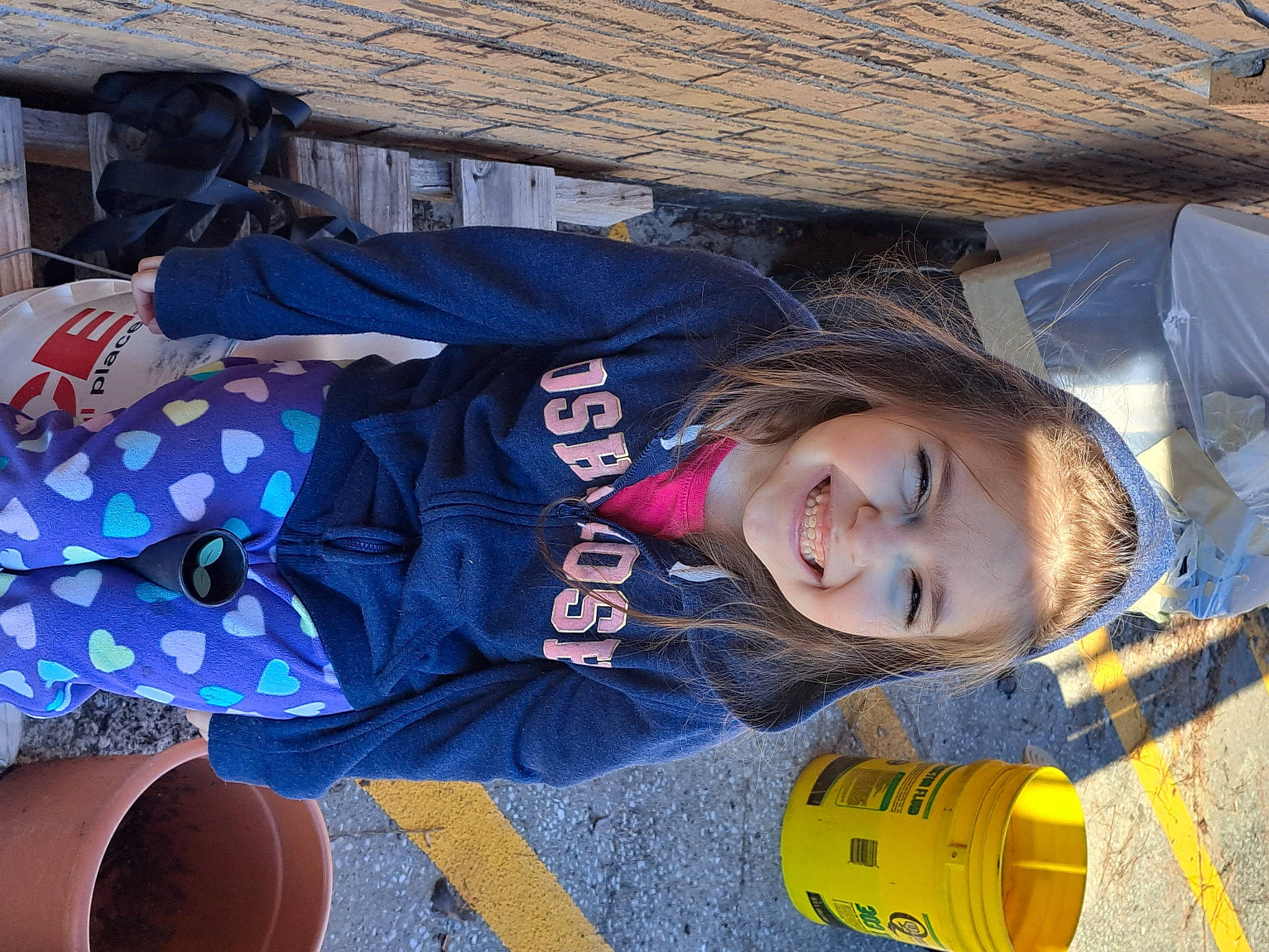 Misty joined the competition — help win amazing prizes! child, cool, electric_blue, fun, happy, joy, leisure, person, personal_protective_equipment, recreation, sitting, smile, toddler, travel, tree, vacation, winter, yellow