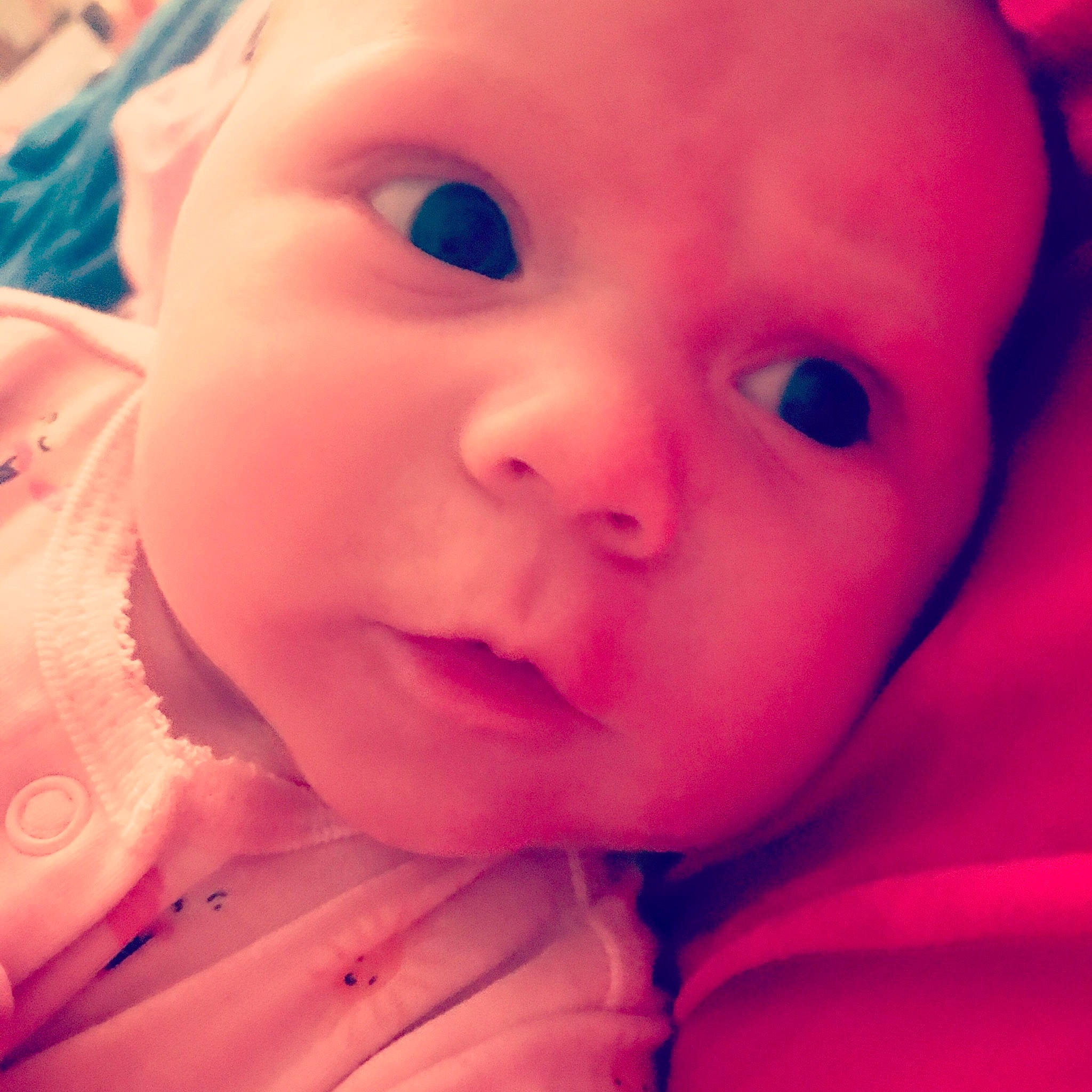 Amia is registered to the contest to win money with this photo: beauty, cheek, child, chin, close_up, eye, face, girl, head, human_hair_color, infant, lip, mouth, nose, organ, person, pink, skin, smile, toddler