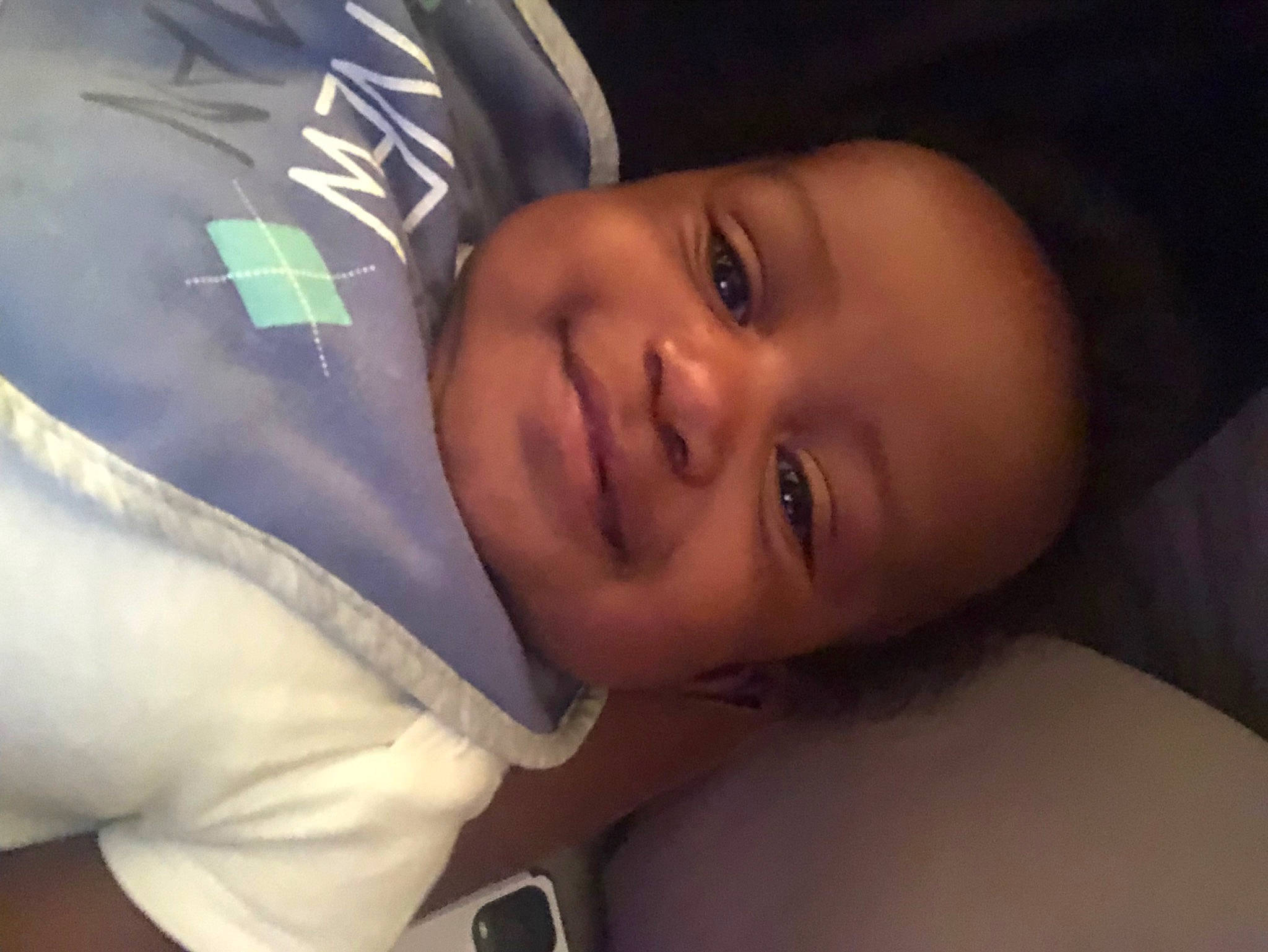 Thailon is registered to the contest to win money with this photo: baby, cheek, chin, cool, ear, eyebrow, eyelash, flash_photography, forehead, happy, headgear, iris, joy, lip, mammal, mouth, nose, person, skin, sleeve