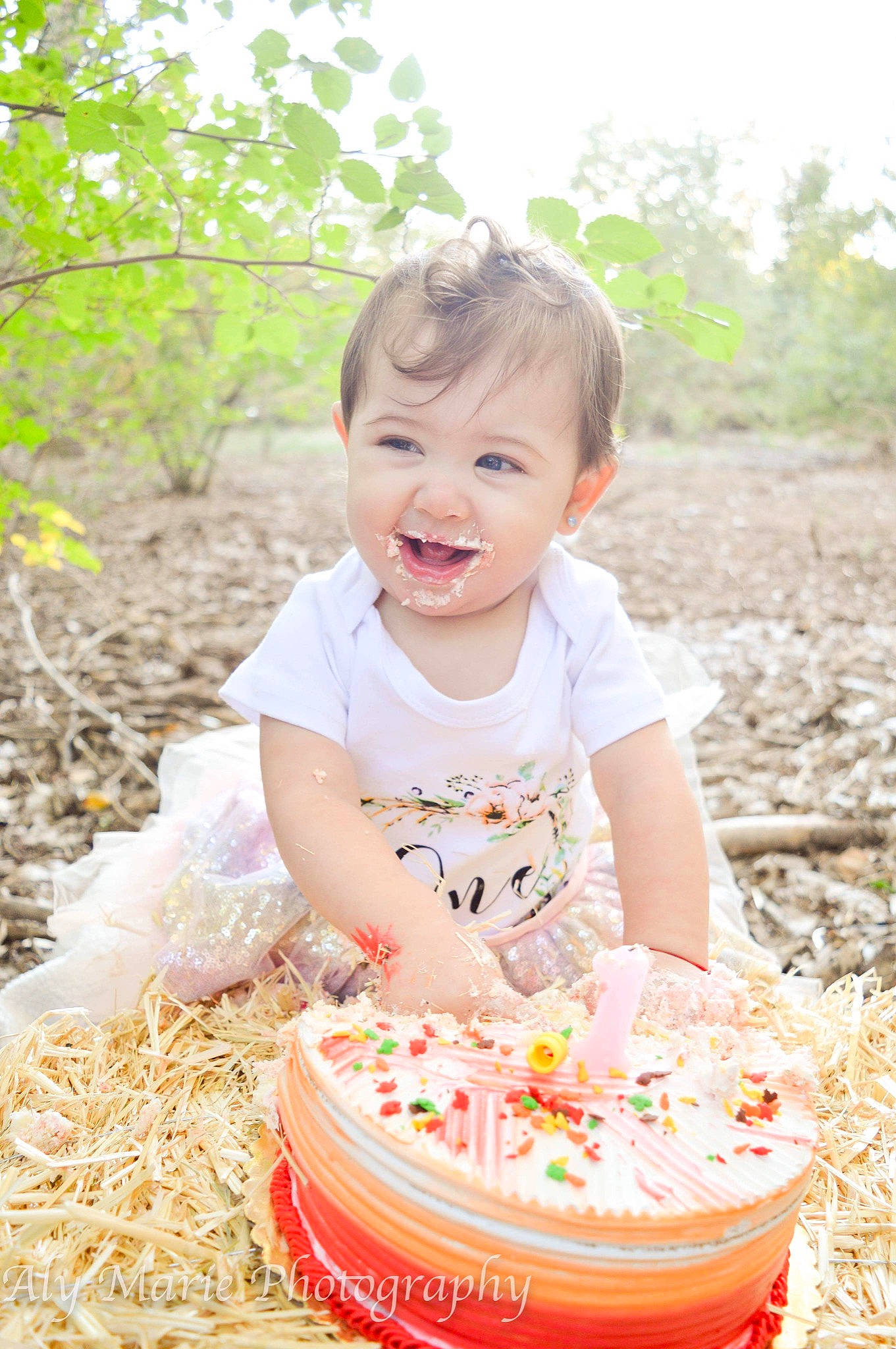 Kalyna is registered to the contest to win money with this photo: baby, baby_toddler_clothing, birthday, birthday_cake, cake_decorating, child, event, facial_expression, fun, grass, happy, leisure, people_in_nature, person, plant, sharing, sky, smile, summer, sweetness