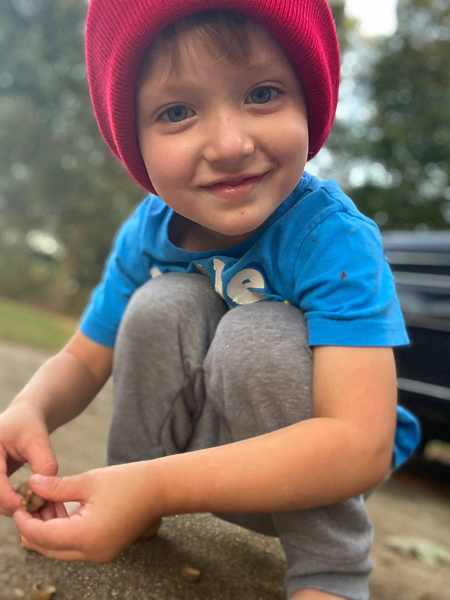 Kasen joined the competition — help win amazing prizes! cap, cool, eye, fun, grass, hand, happy, head, headwear, human_body, jacket, joy, outerwear, people, person, photograph, red, skin, sleeve, smile