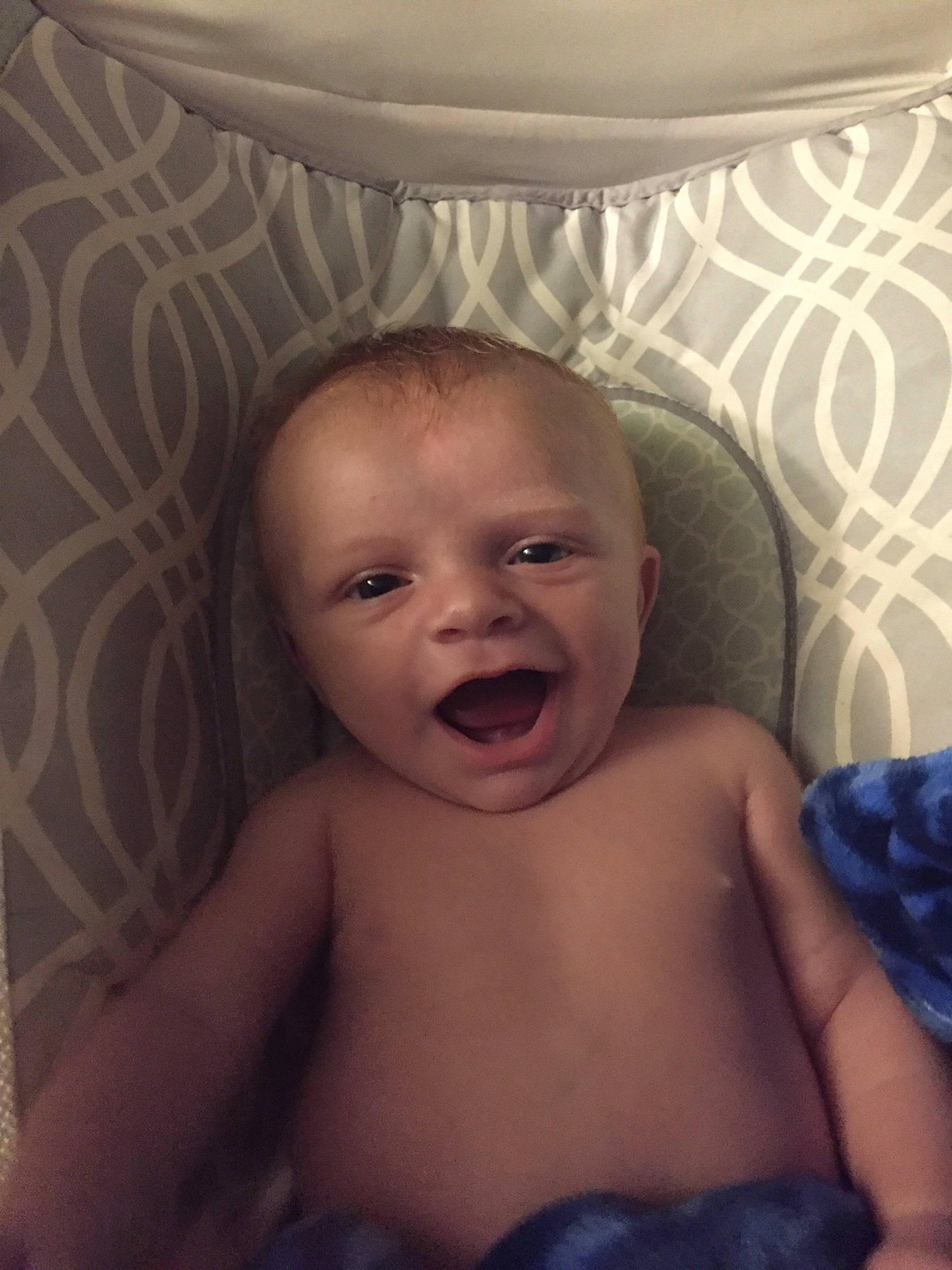 Jaydan joined the competition — help win amazing prizes! baby, cheek, child, face, facial_expression, fun, head, laugh, lip, mouth, muscle, nose, person, skin, smile, toddler