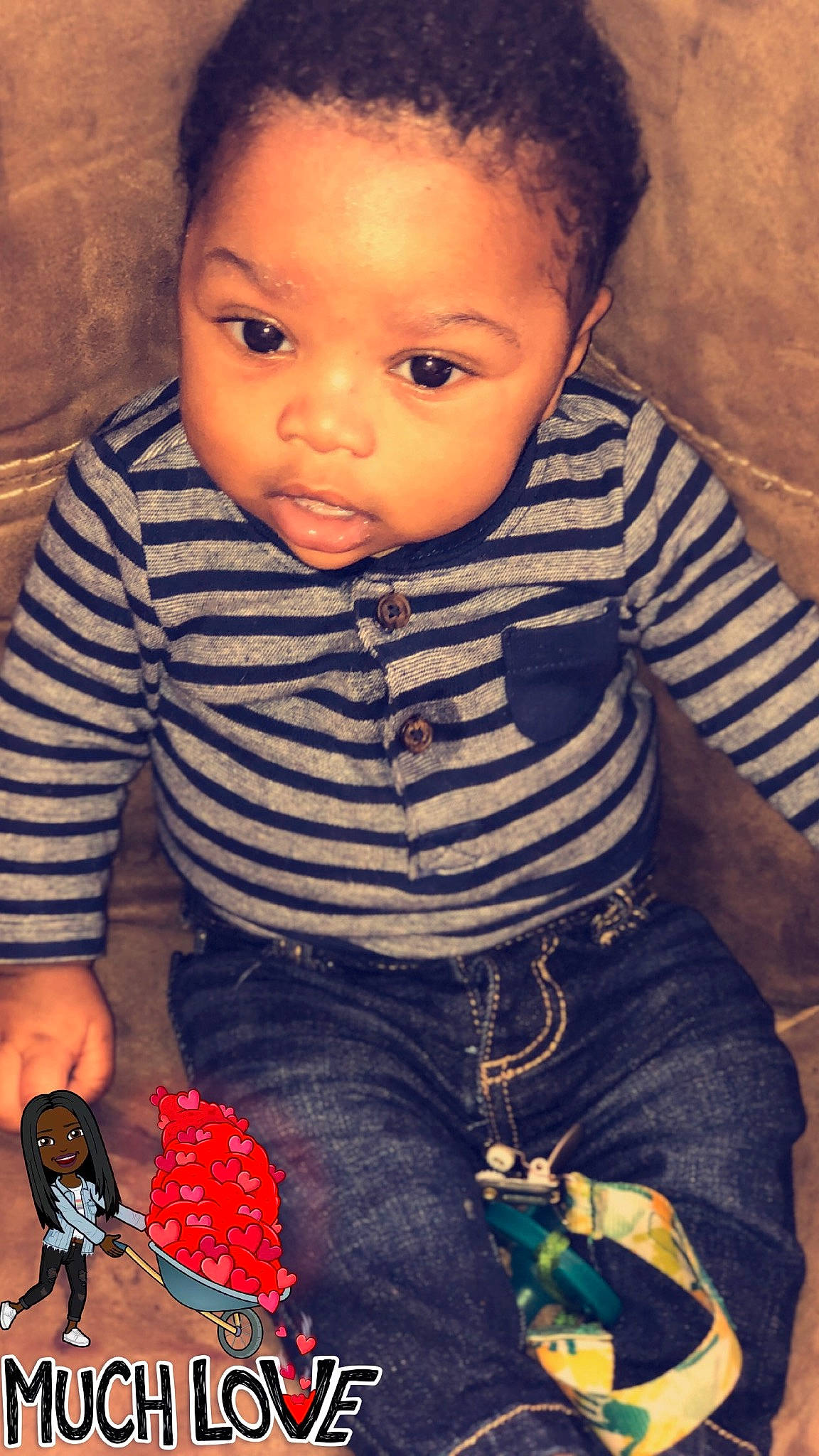 Kamerin joined the competition — help win amazing prizes! baby, black_hair, cheek, child, child_model, chin, cool, eye, face, forehead, hair, head, joy, lip, nose, person, sitting, skin, smile, toddler