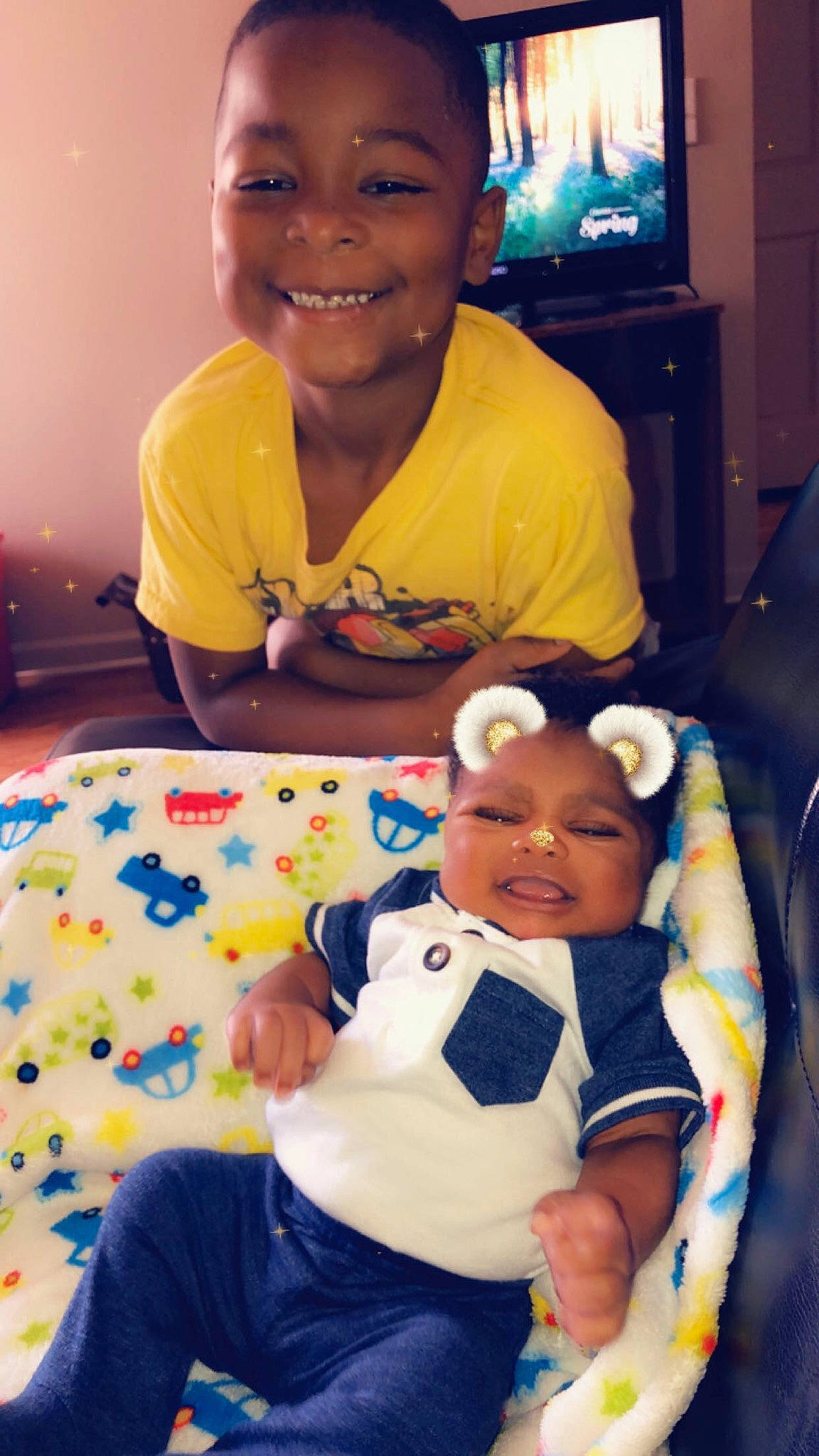 Jordan joined the competition — help win amazing prizes! baby, cheek, child, ear, fun, happy, joy, person, play, skin, smile, toddler, yellow