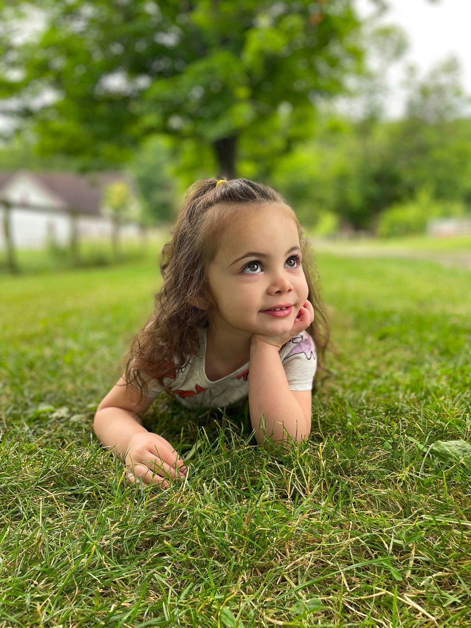 Teagan joined the competition — help win amazing prizes! beauty, dress, eye, face, flash_photography, grass, grassland, green, happy, joy, leaf, long_hair, natural_landscape, people_in_nature, person, plant, skin, smile, sunlight, toddler