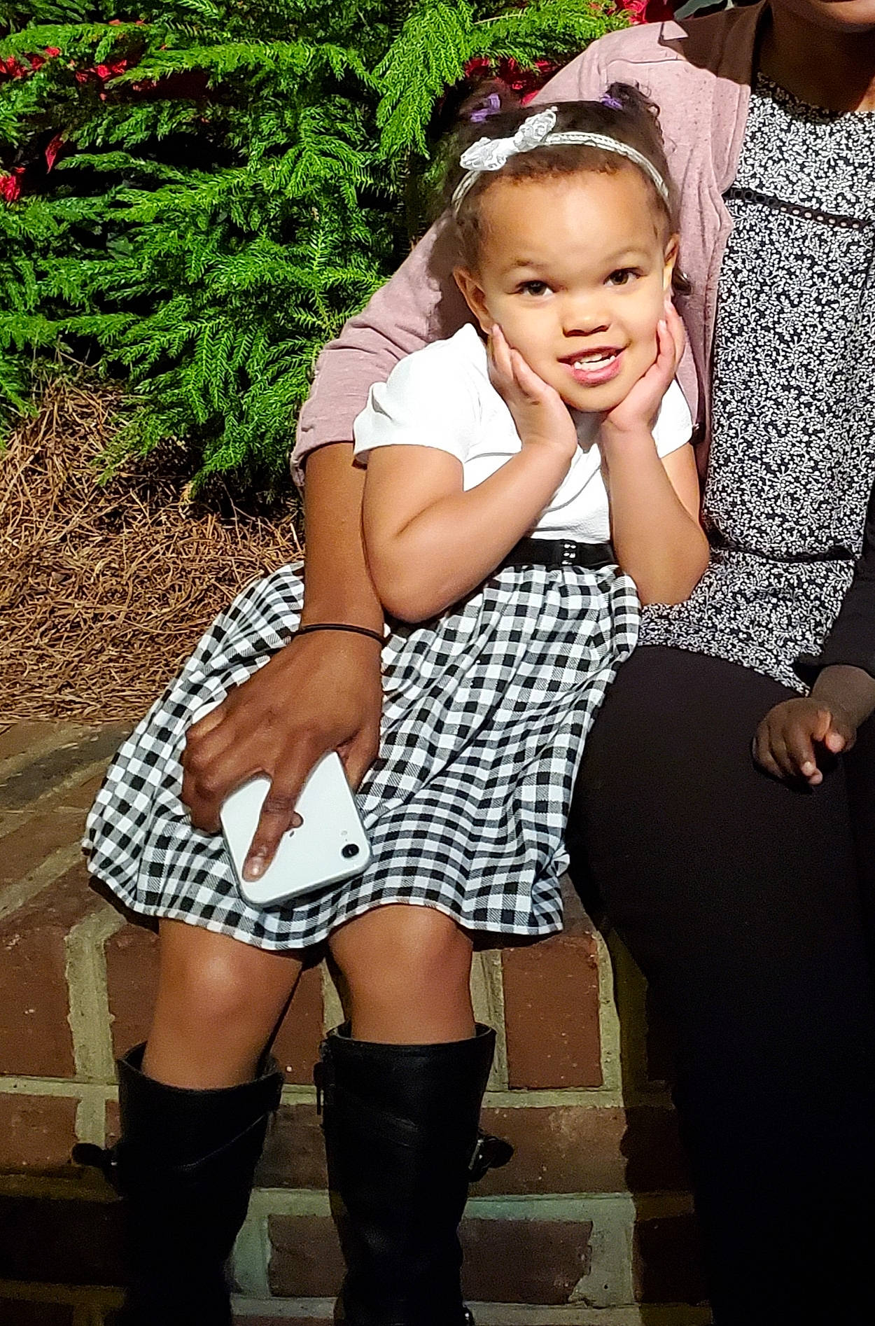 Kellyann is registered to the contest to win money with this photo: blond, child, child_model, clothing, costume, design, fashion, footwear, human_leg, joint, joy, knee, lady, leg, long_hair, pattern, person, sock, stocking, thigh