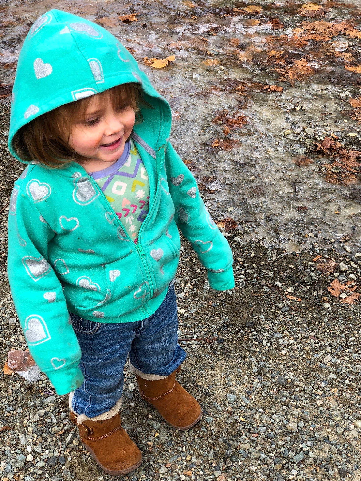 Audriana joined the competition — help win amazing prizes! child, fun, girl, grass, green, headgear, headwear, joy, outerwear, person, plant, play, smile, soil, toddler, tree, vacation, winter