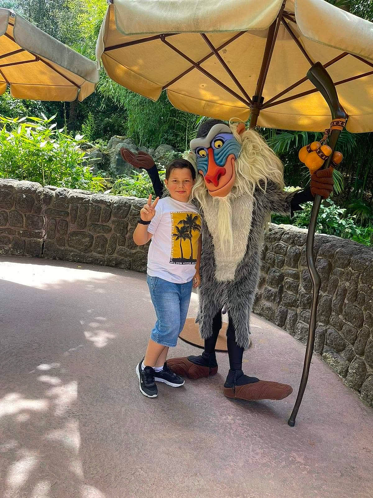 Denis a rejoint le concours — aidez-le/la à gagner de superbes lots ! child, event, fashion_accessory, fun, garden, grass, handbag, hat, joy, leisure, pedestrian, person, plant, recreation, shade, toddler, tourism, travel, tree, umbrella