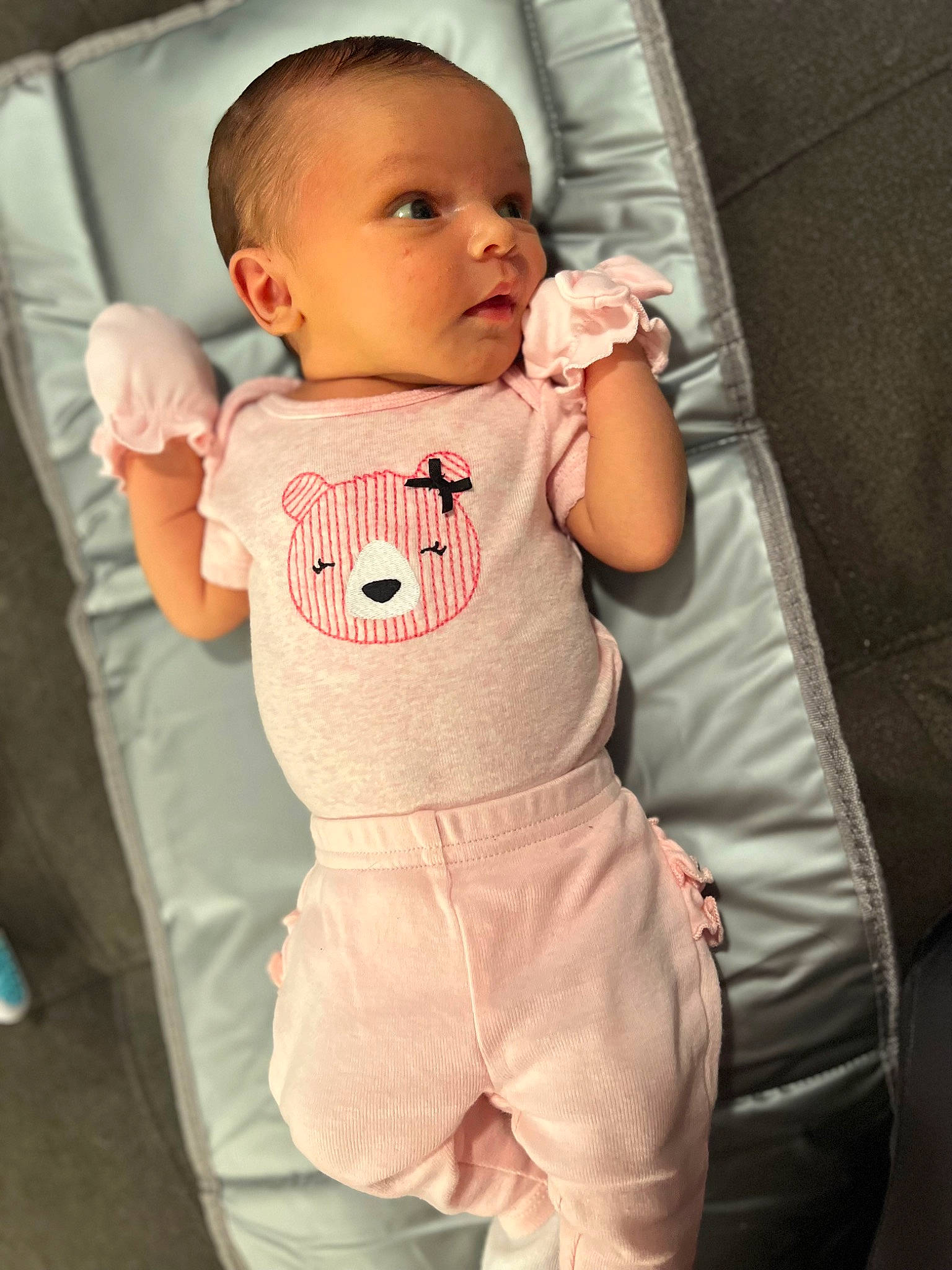 Leliana is registered to the contest to win money with this photo: baby, baby_toddler_clothing, cheek, child, collar, comfort, eye, face, hand, head, human_body, mouth, neck, person, product, shoulder, skin, sleeve, t_shirt, thumb