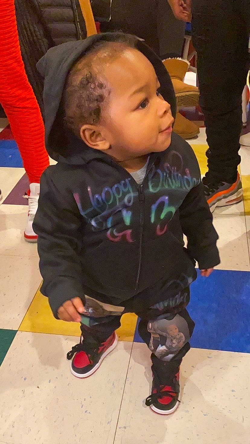 Eugene joined the competition — help win amazing prizes! baby, cheek, child, face, floor, flooring, footwear, fun, happy, head, leisure, orange, person, photograph, shoe, skin, sleeve, sneakers, standing, toddler