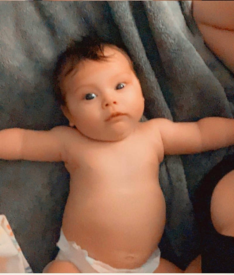 Milena joined the competition — help win amazing prizes! abdomen, arm, baby, black_hair, cheek, chest, child, finger, lip, muscle, person, skin, stomach, toddler, trunk