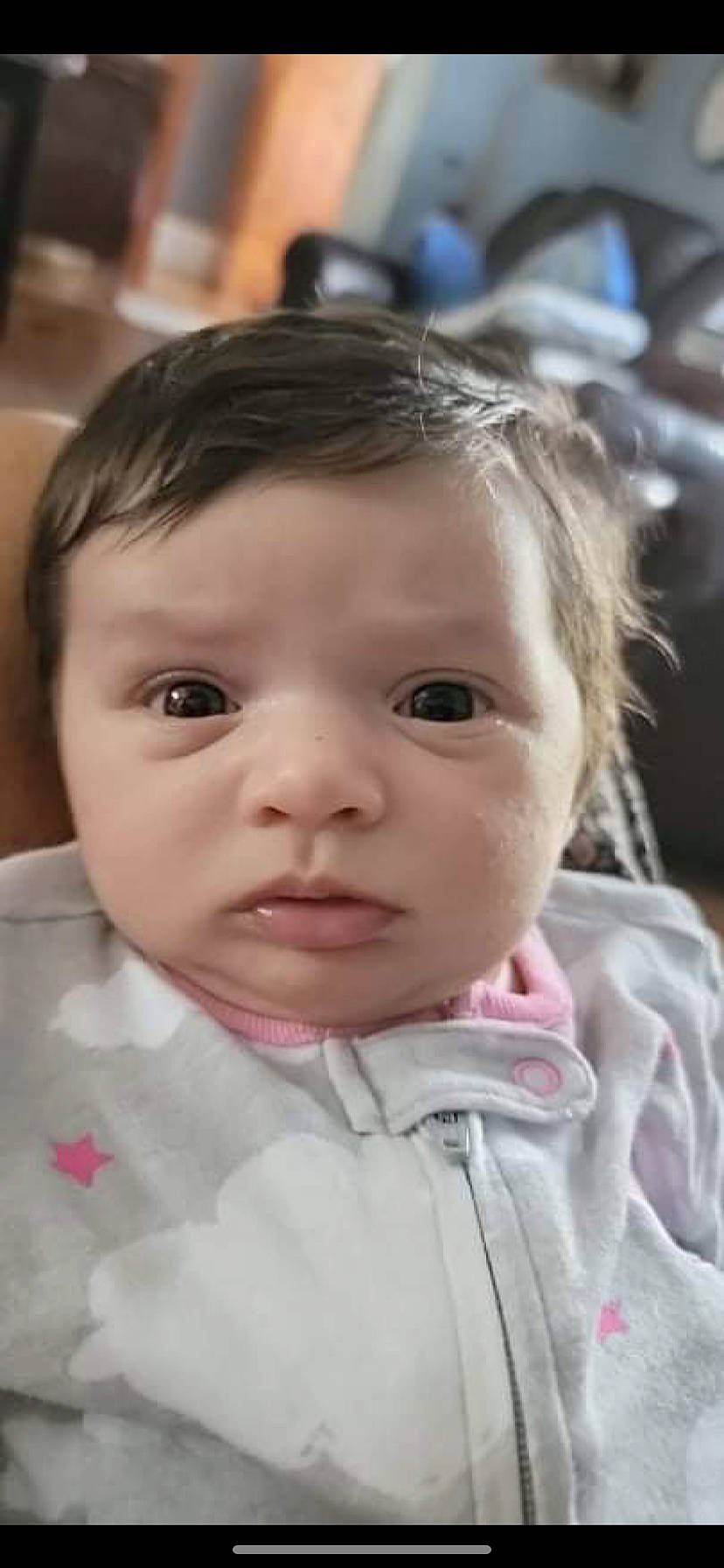 Calliope is registered to the contest to win money with this photo: baby, beauty, cheek, child, chin, collar, ear, eyebrow, eyelash, forehead, fun, hairstyle, happy, iris, lip, nose, person, skin, sleeve, toddler