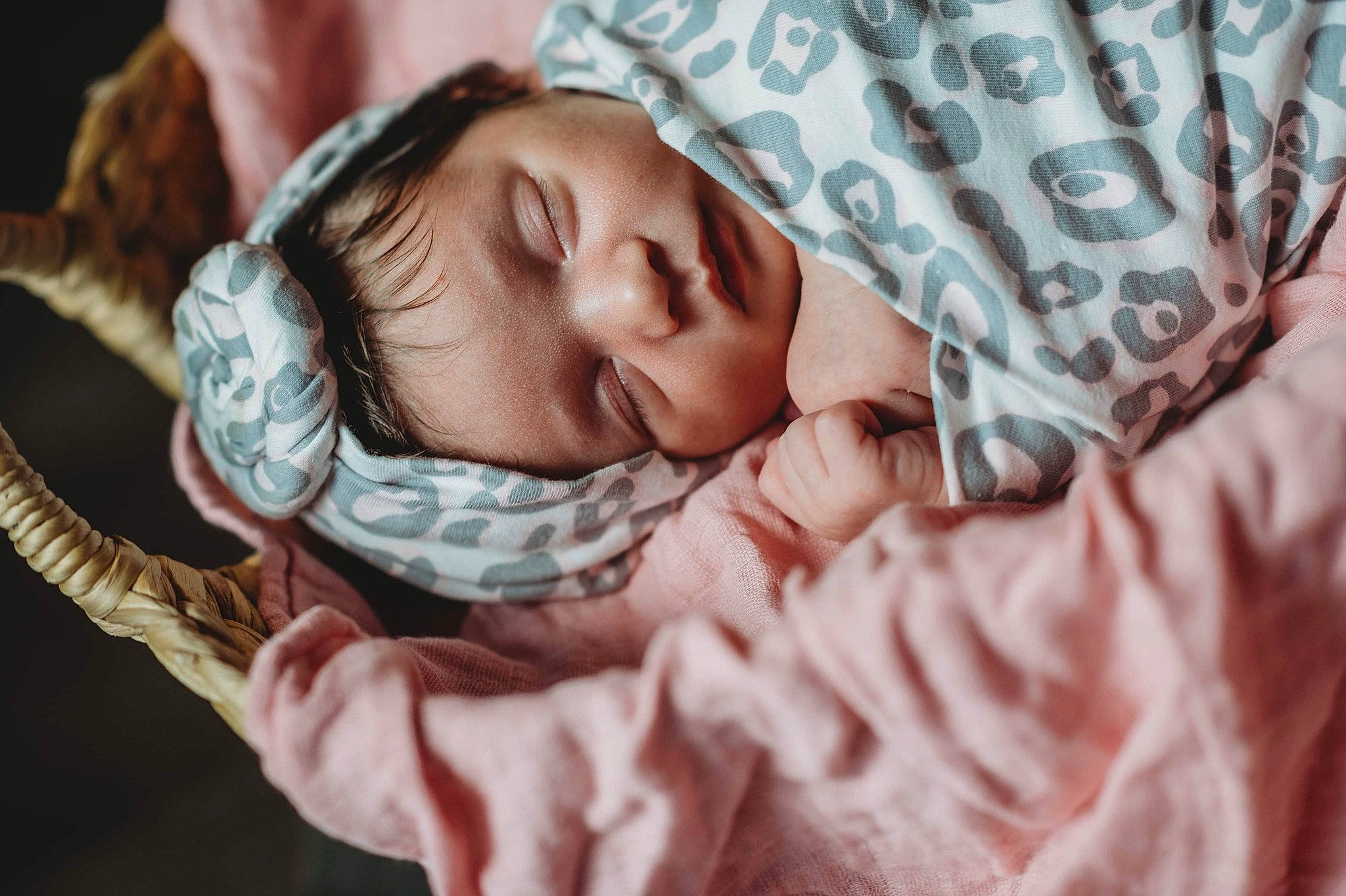 Calliope is registered to the contest to win money with this photo: baby, baby_sleeping, chin, comfort, eyebrow, eyelash, finger, gesture, hand, happy, headwear, linens, mouth, neck, nose, person, pink, skin, sleeve, textile