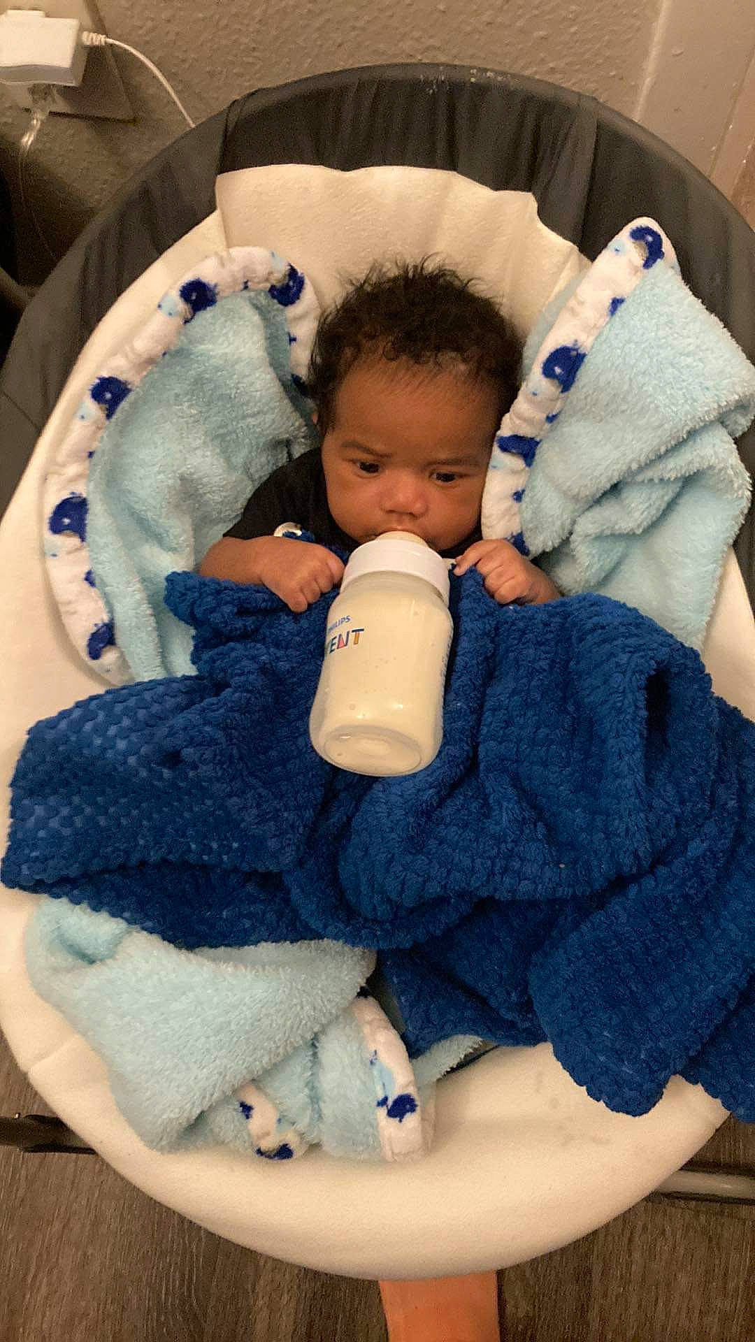 Keith Jr joined the competition — help win amazing prizes! azure, baby, baby_in_car_seat, baby_products, baby_safety, baby_sleeping, baby_toddler_clothing, cheek, child, comfort, finger, head, infant_bed, linens, person, product, room, sitting, skin, textile