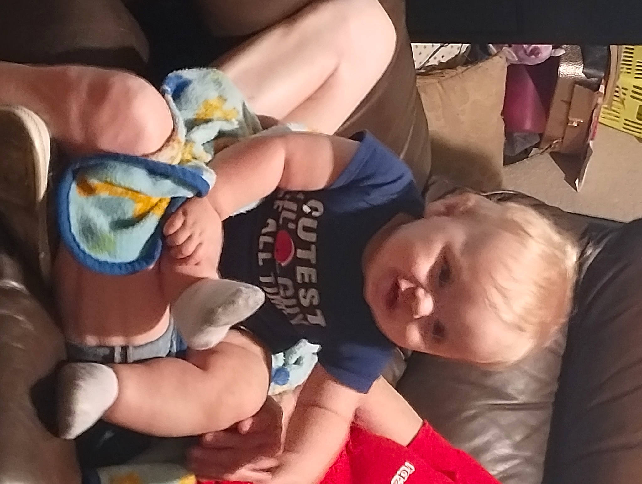 Robert joined the competition — help win amazing prizes! baby, baby_products, baby_toddler_clothing, child, comfort, fun, hand, happy, human_leg, lap, leisure, nail, person, recreation, sharing, shorts, sitting, thigh, thumb, toddler