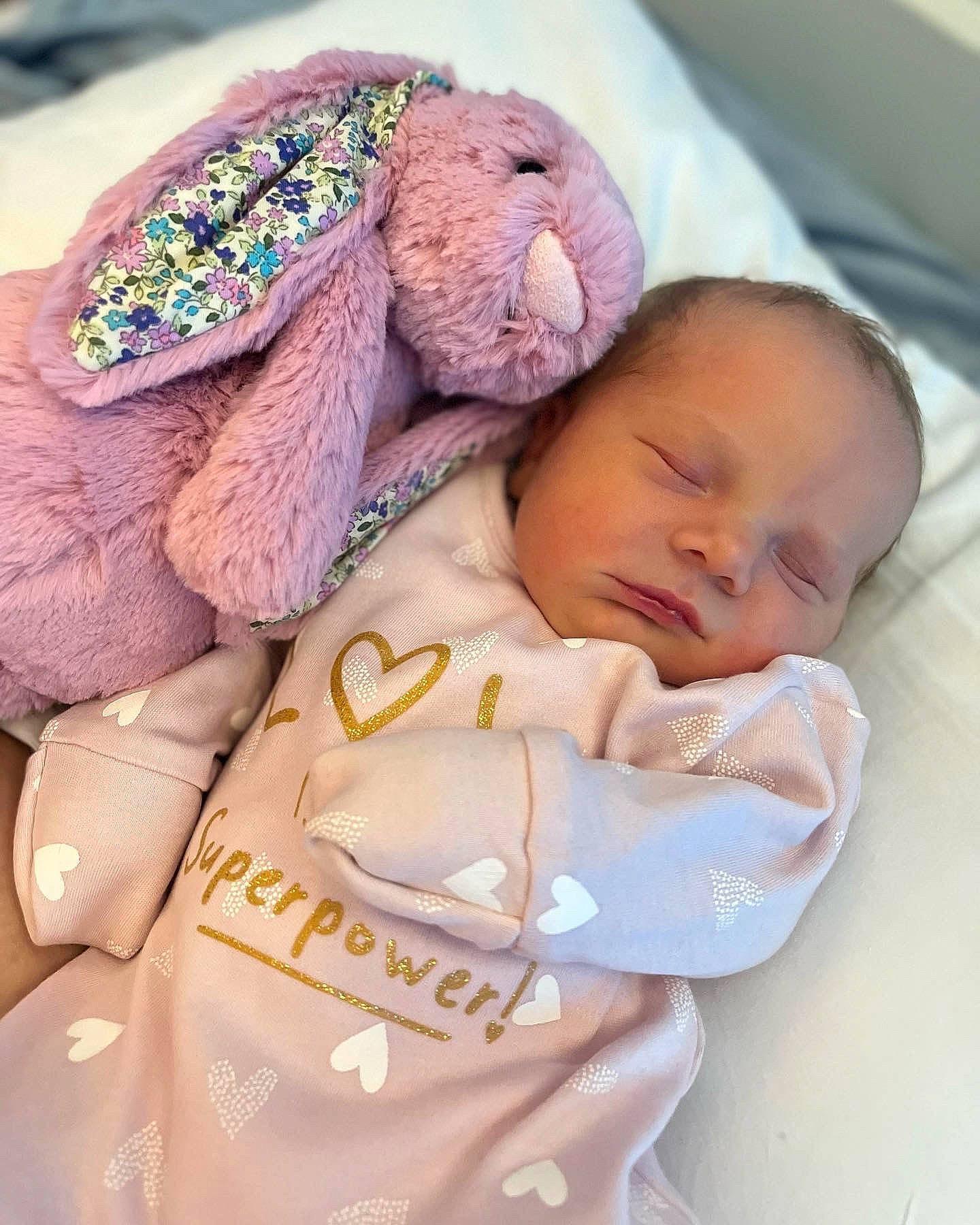 Evie-rose joined the competition — help win amazing prizes! baby, baby_products, baby_sleeping, baby_toddler_clothing, bedtime, cap, cheek, child, comfort, fur, knit_cap, linens, person, product, room, skin, stuffed_toy, textile, toddler, wool