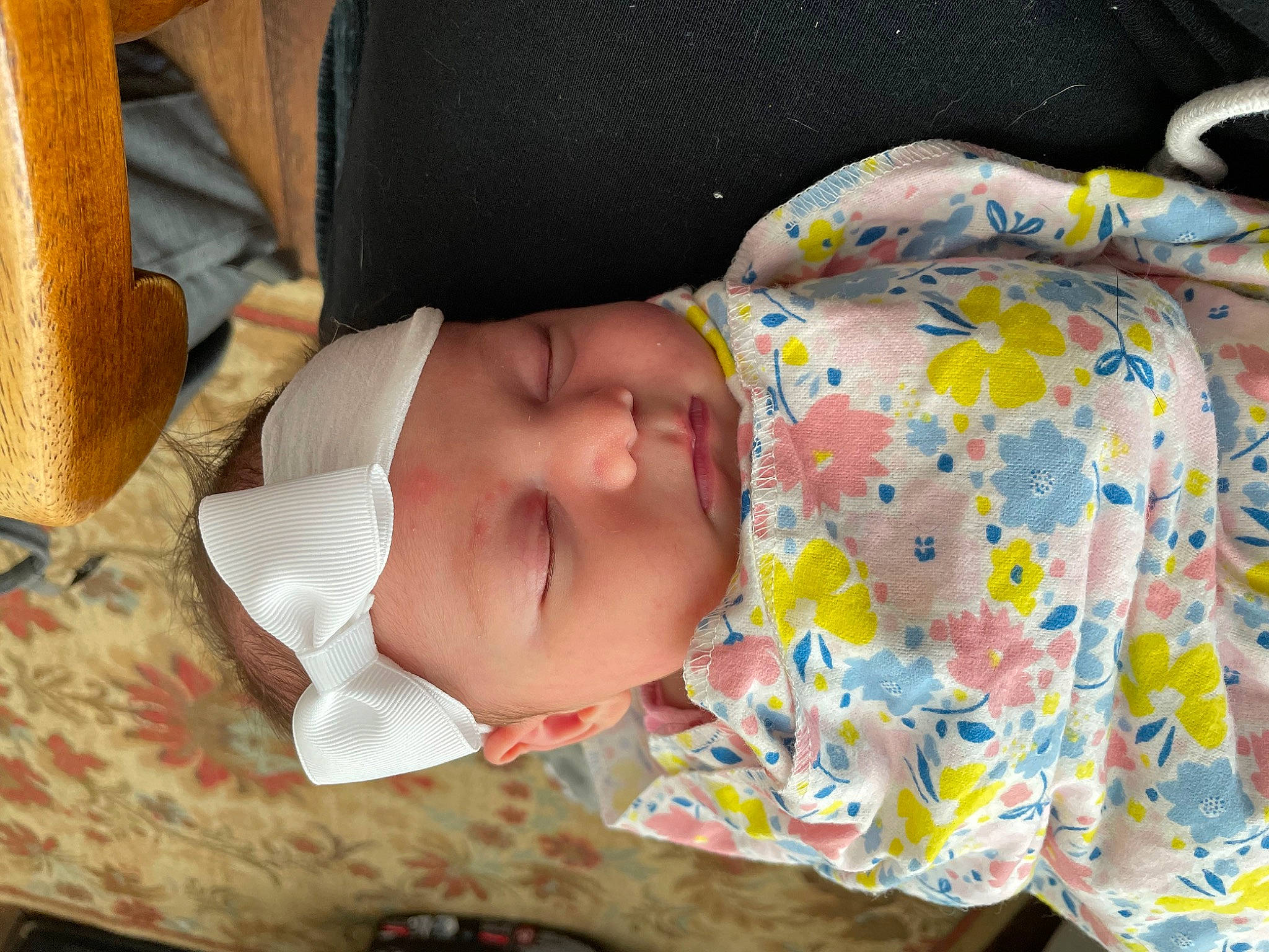 Luxa is registered to the contest to win money with this photo: baby, baby_products, baby_toddler_clothing, cheek, child, comfort, headwear, linens, nap, pattern, person, room, sleep, textile, toddler, tree, wood