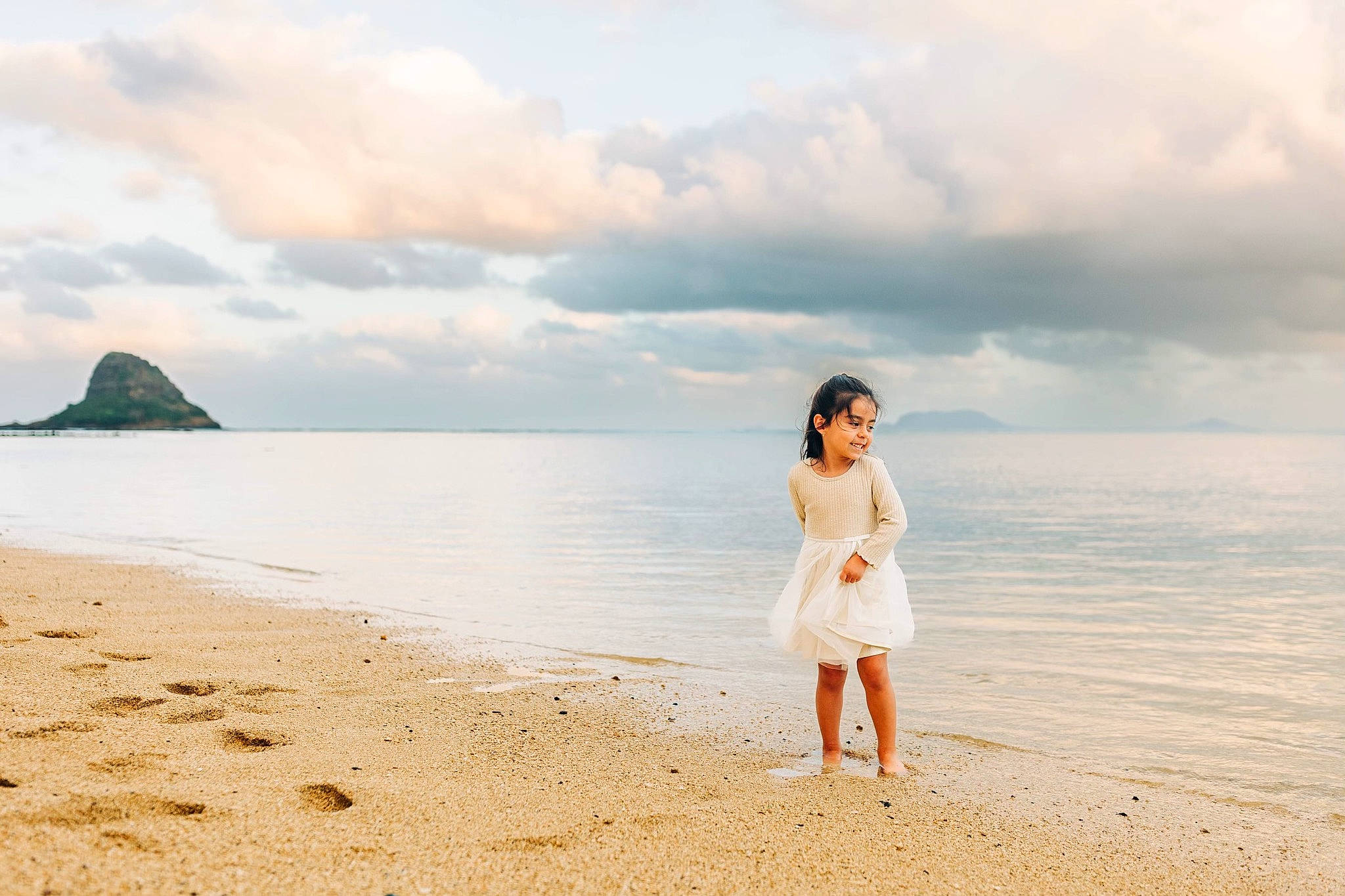 Valentina joined the competition — help win amazing prizes! beach, body_of_water, cloud, coastal_and_oceanic_landforms, dress, flash_photography, fun, gesture, happy, horizon, joy, landscape, leisure, natural_environment, people_in_nature, people_on_beach, person, sky, sunlight, travel