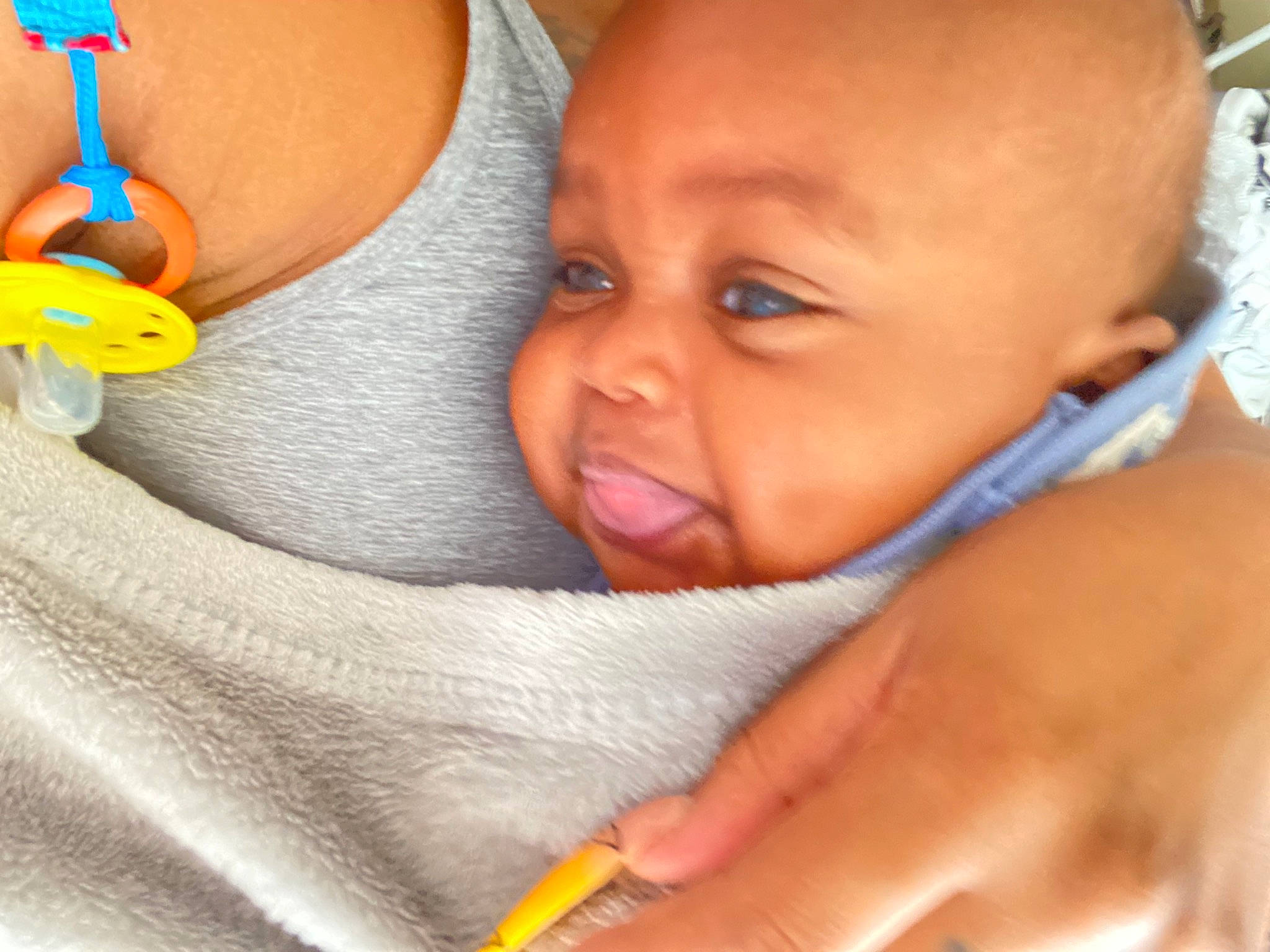 Judah is registered to the contest to win money with this photo: baby, baby_products, baby_sleeping, baby_toddler_clothing, cheek, comfort, finger, gesture, hand, happy, lip, mouth, muscle, nail, neck, nose, organ, person, skin, thumb